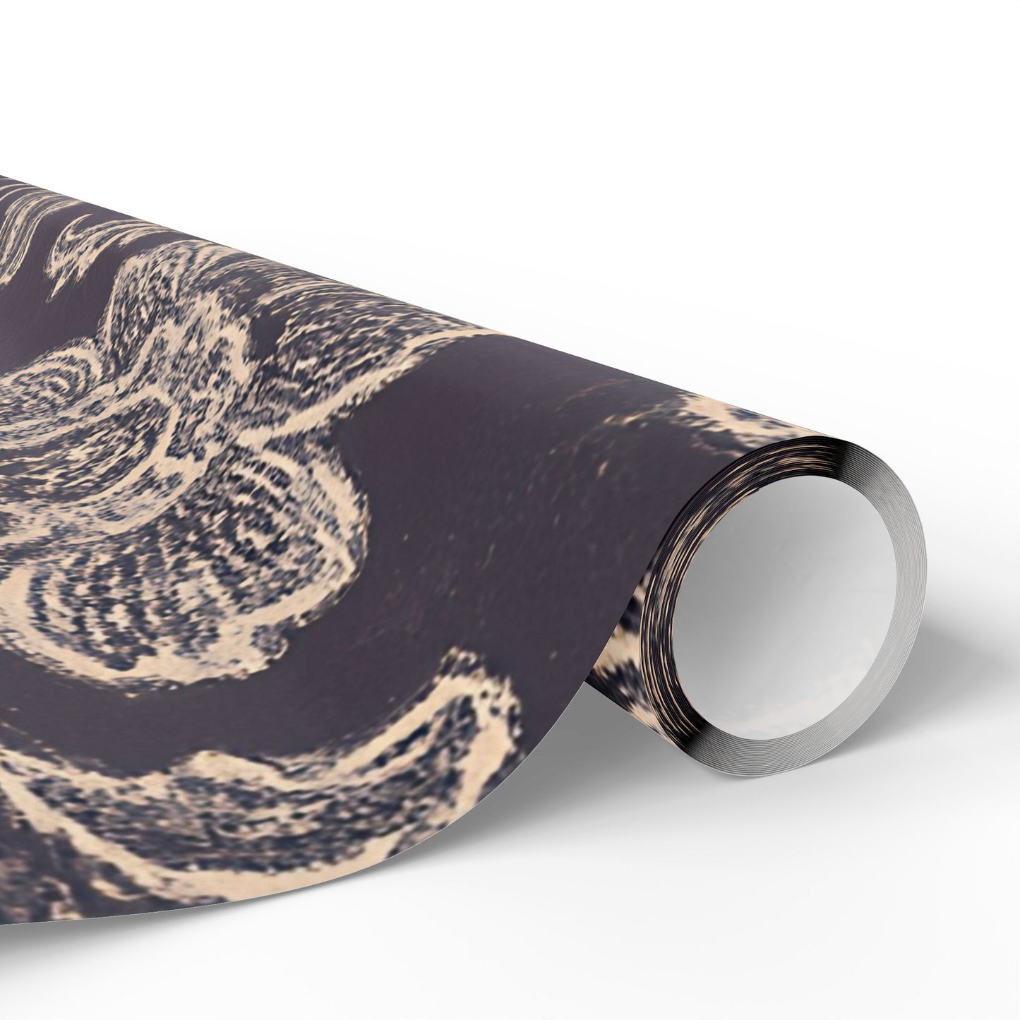 Elegant Floral Damask Wrapping Paper – Luxe Vintage-Inspired Gift Wrap in Glossy or Matte