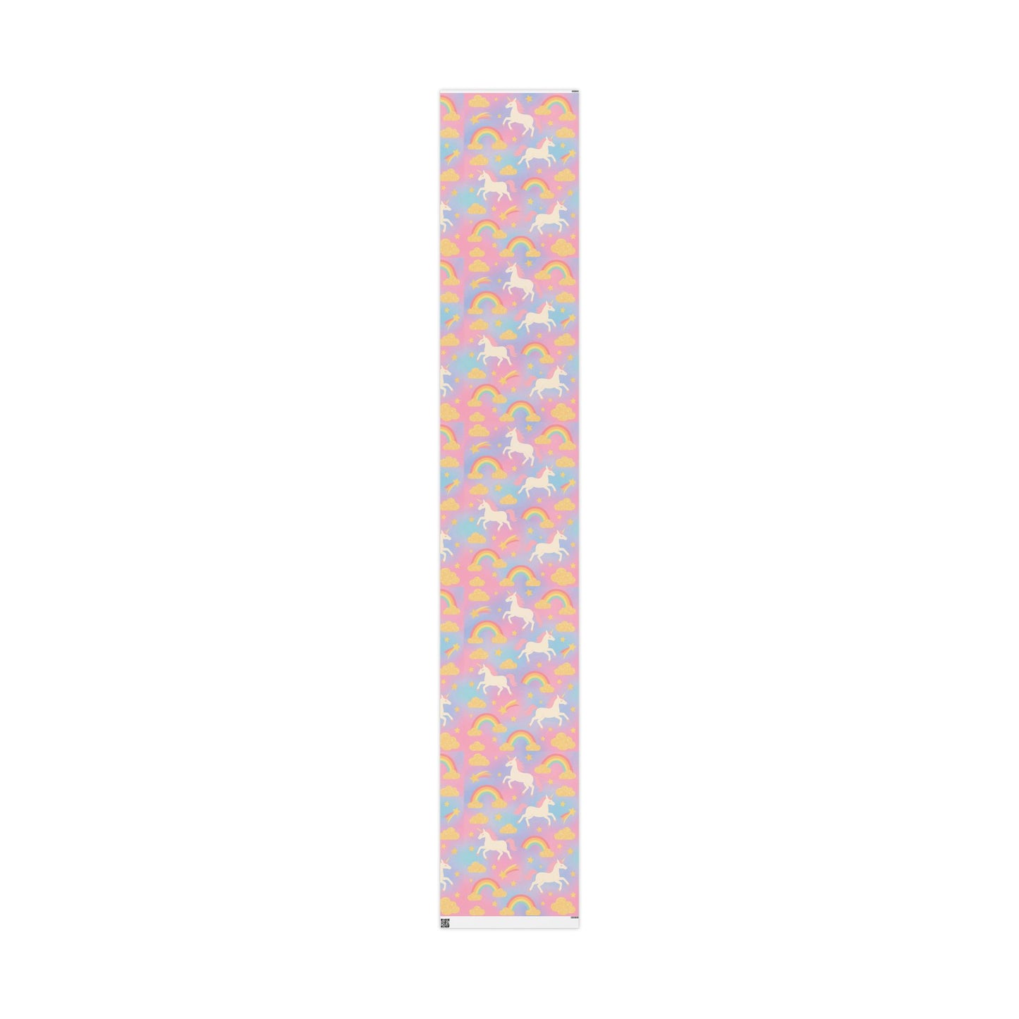 Magical Unicorn & Rainbow Wrapping Paper – Pink Pastel Fantasy Gift Wrap