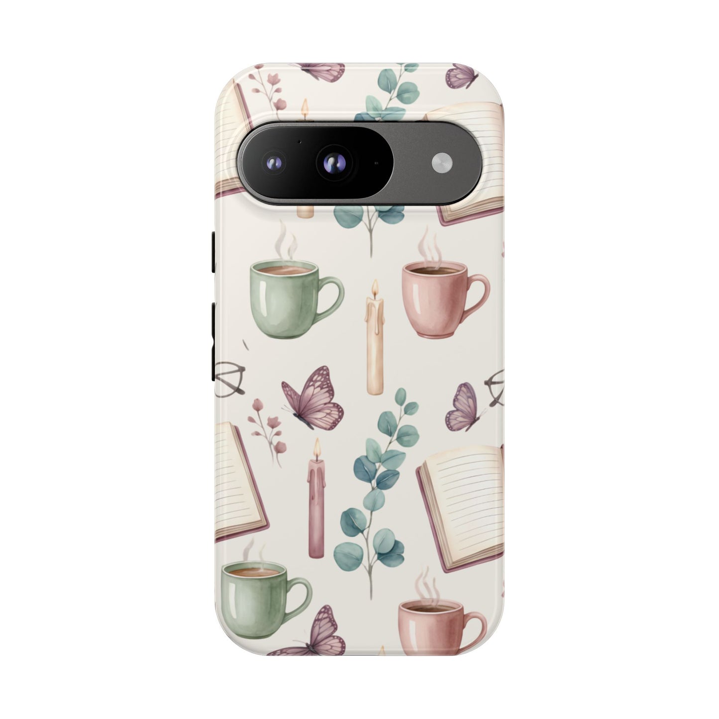 Cozy Coffee & Books Phone Case