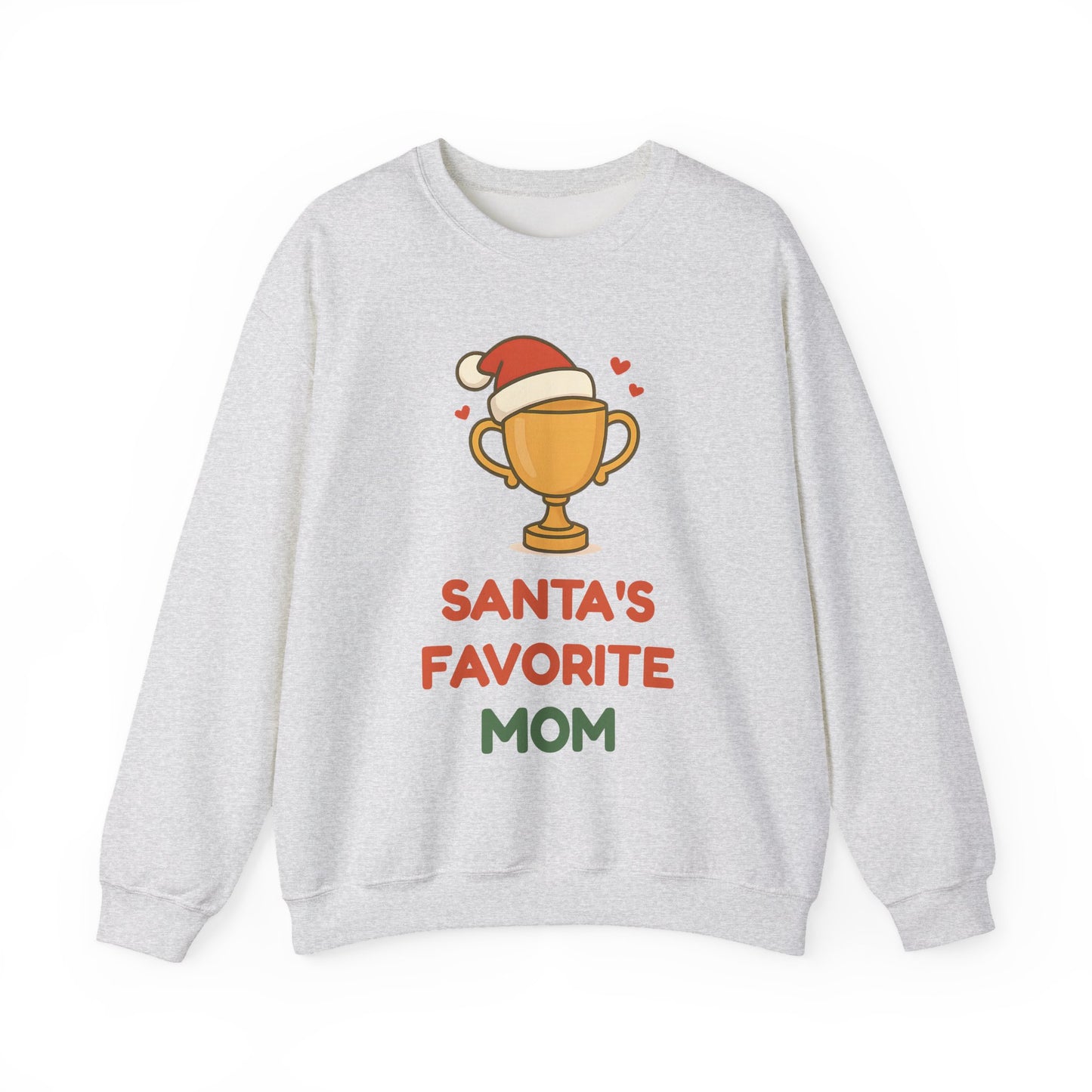 Santa's Favorite 'Mom' Sweatshirt