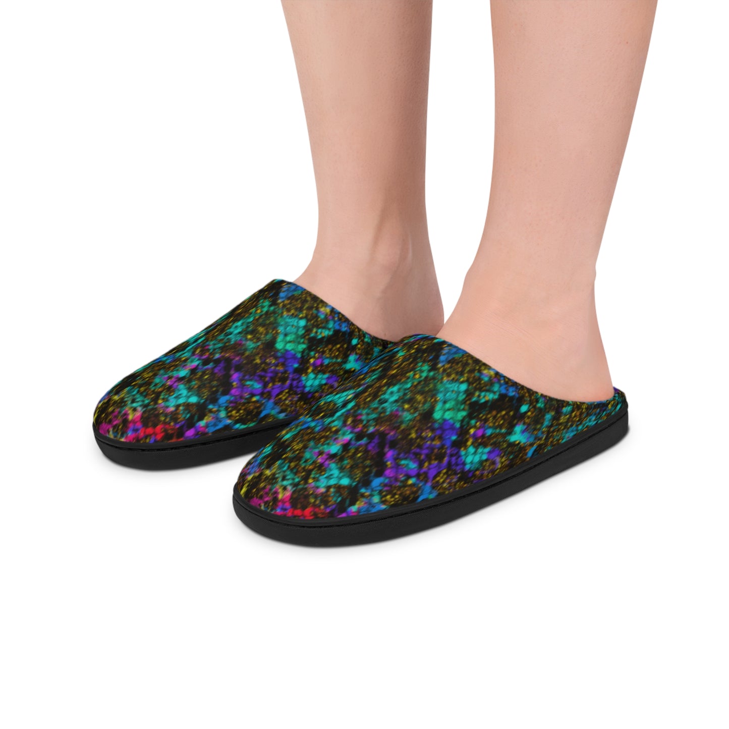 PTG Snakeskin Print Women's Indoor Slippers