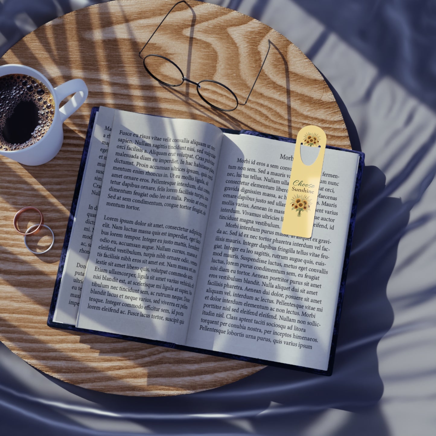 Sunflower 'Choose Sunshine' Bookmark