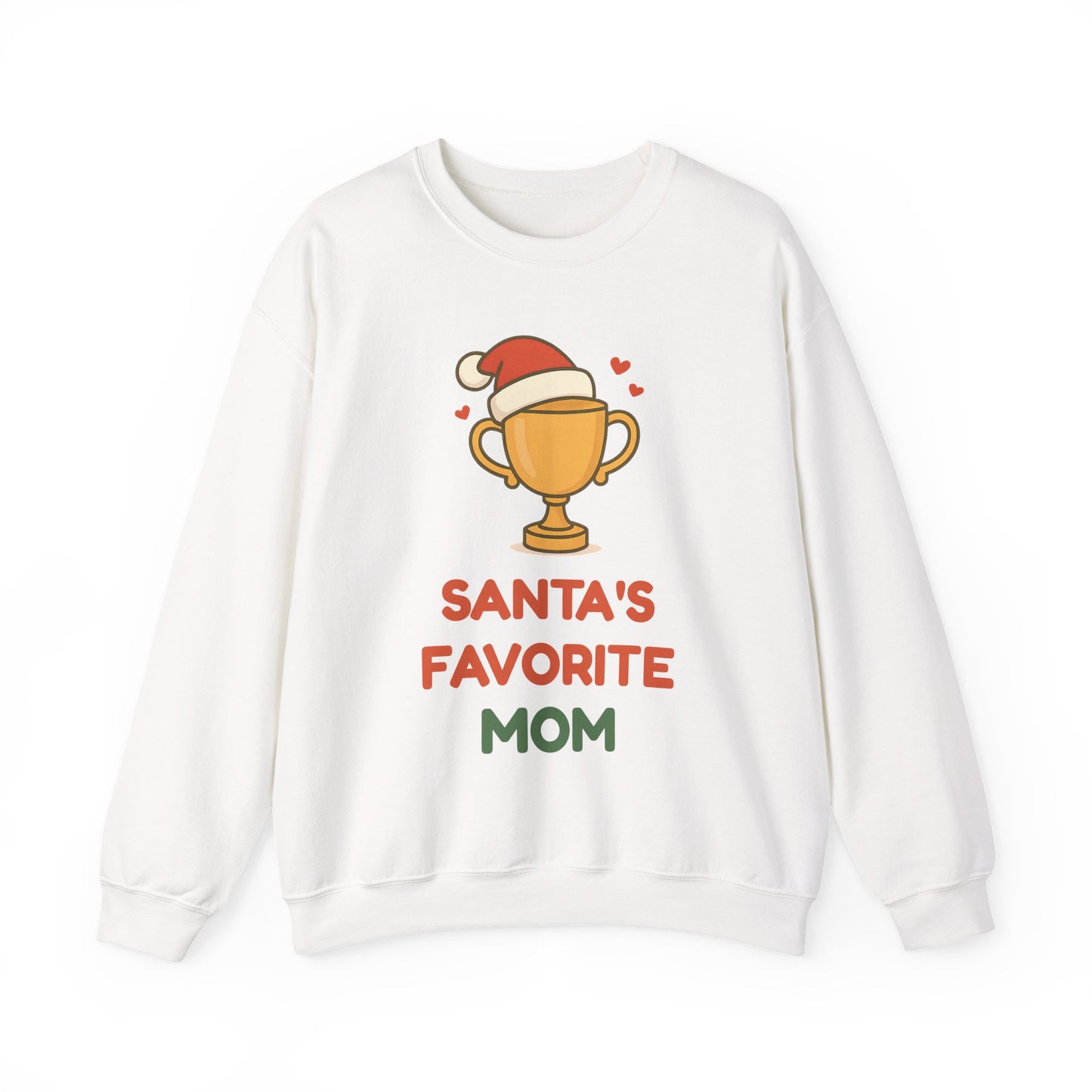 Santa's Favorite 'Mom' Sweatshirt