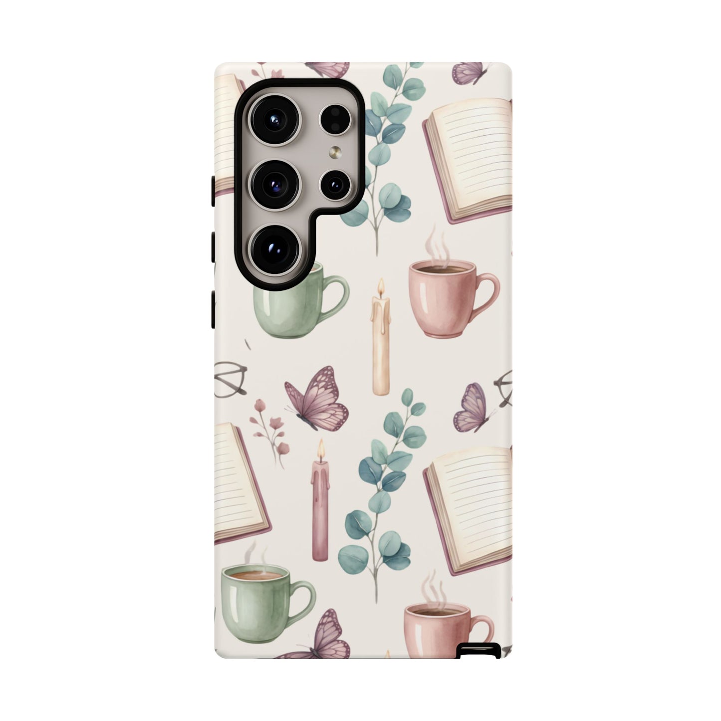 Cozy Coffee & Books Phone Case