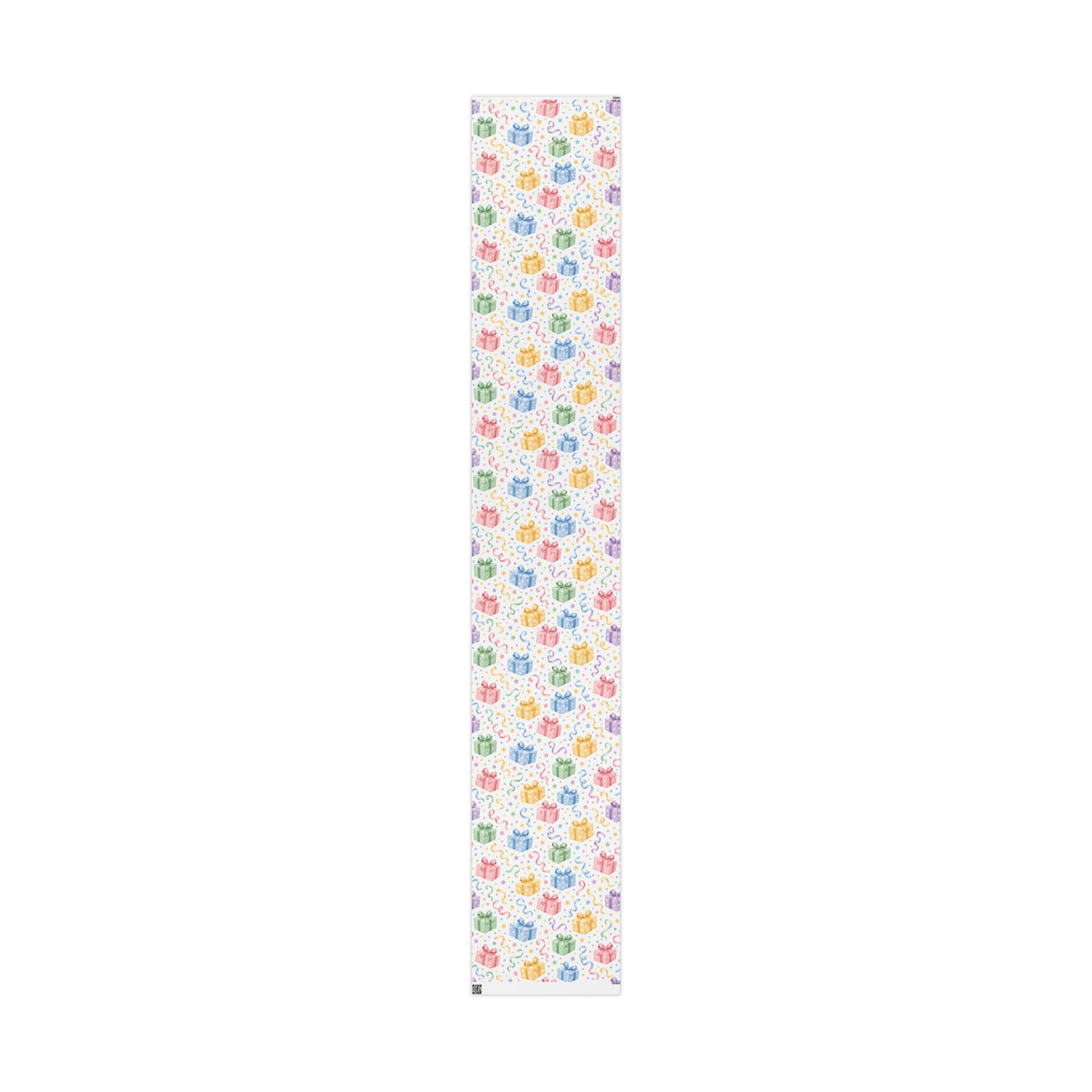 Birthday Confetti Gift Wrap — Colorful Party Wrapping Paper Roll