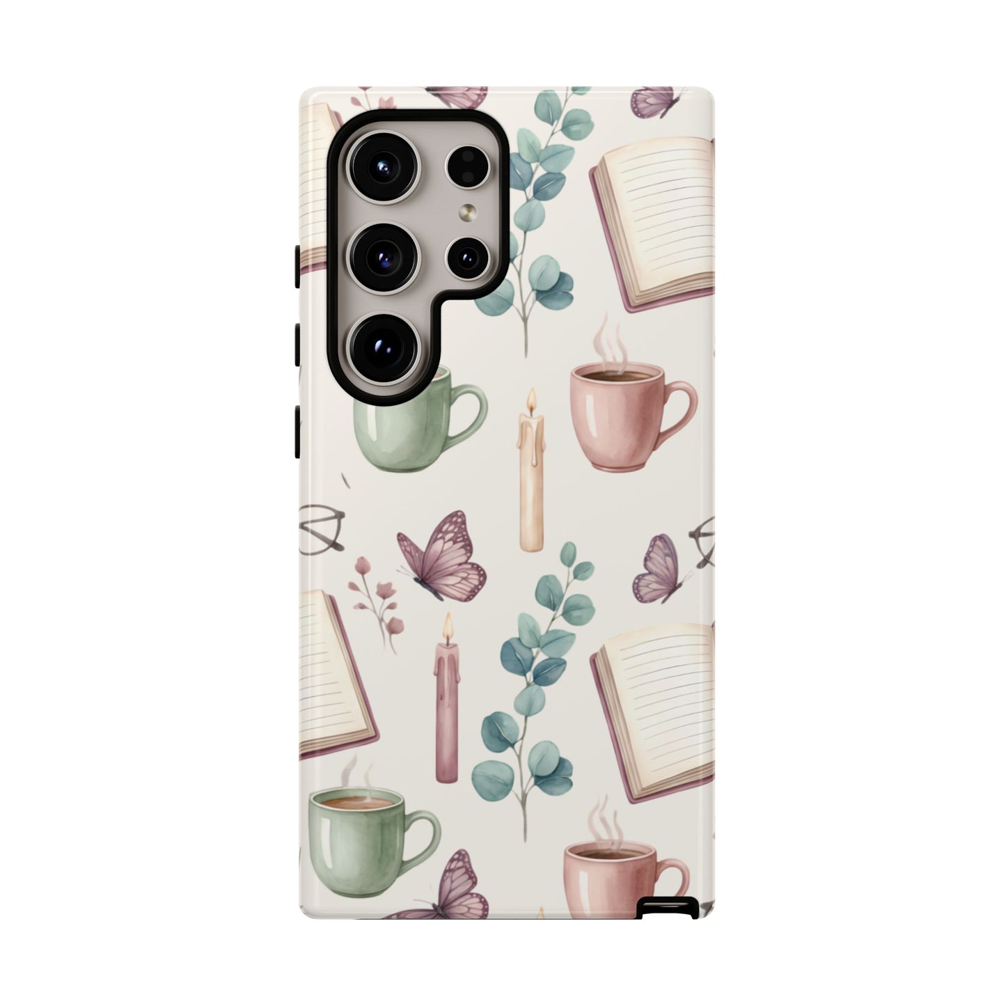 Cozy Coffee & Books Phone Case