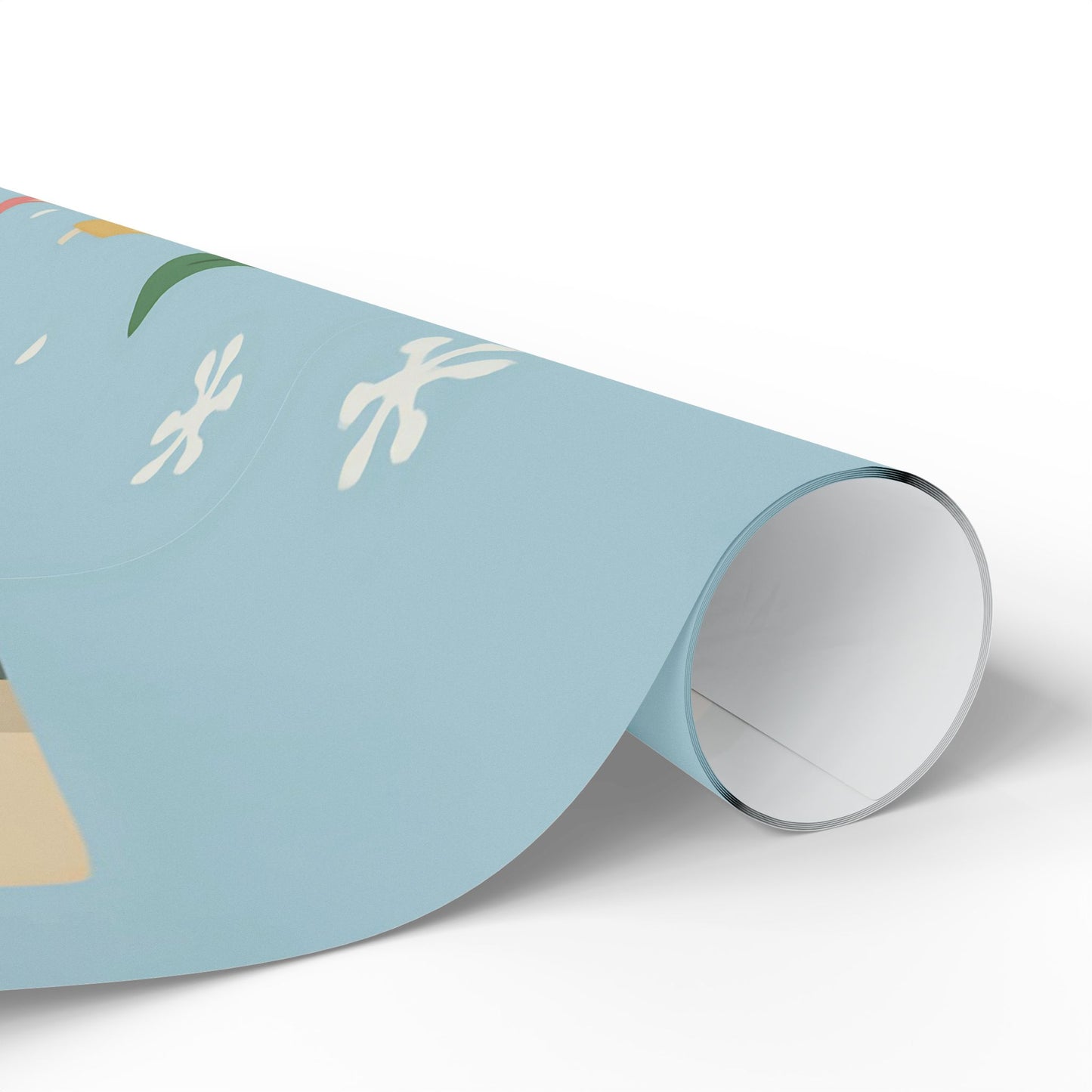 Whimsical Winter Village Wrapping Paper – Snowmen, Trees & Cozy Houses