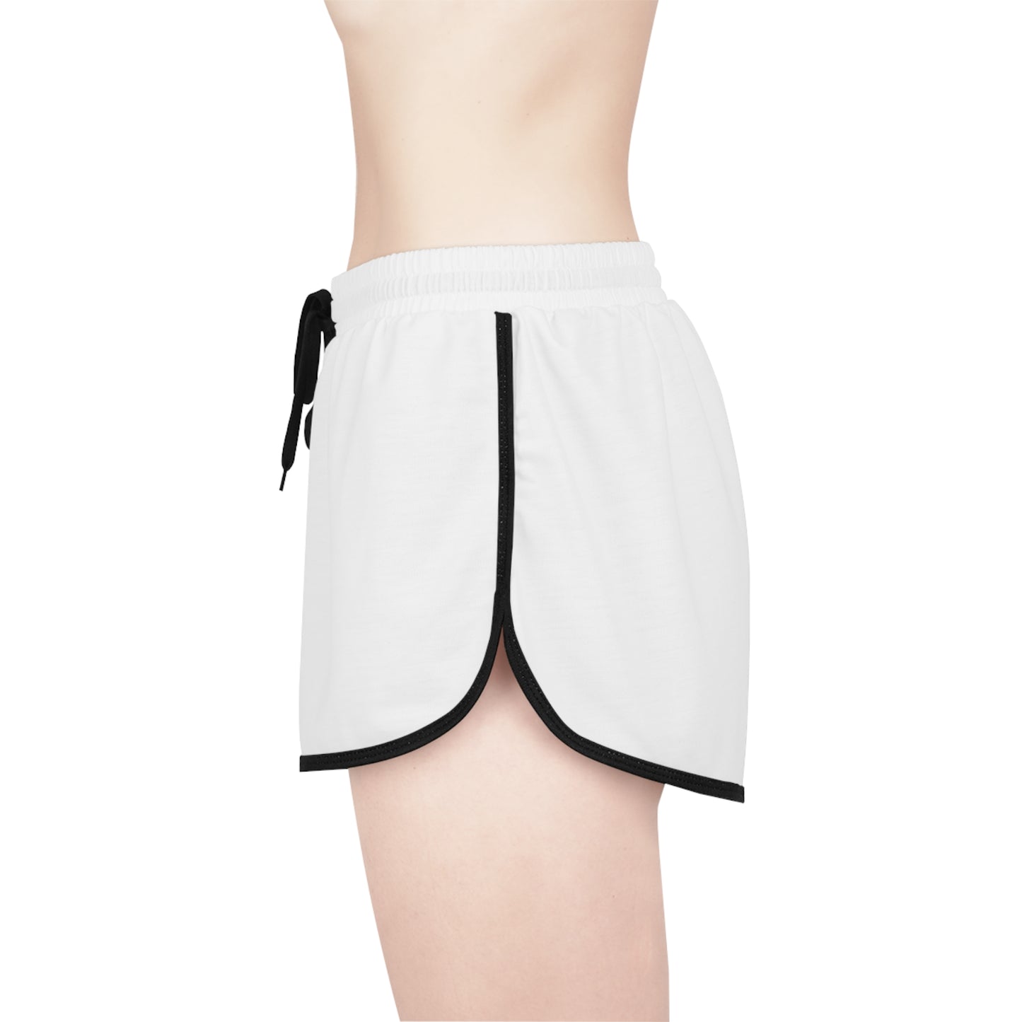 White Women's Relaxed Shorts