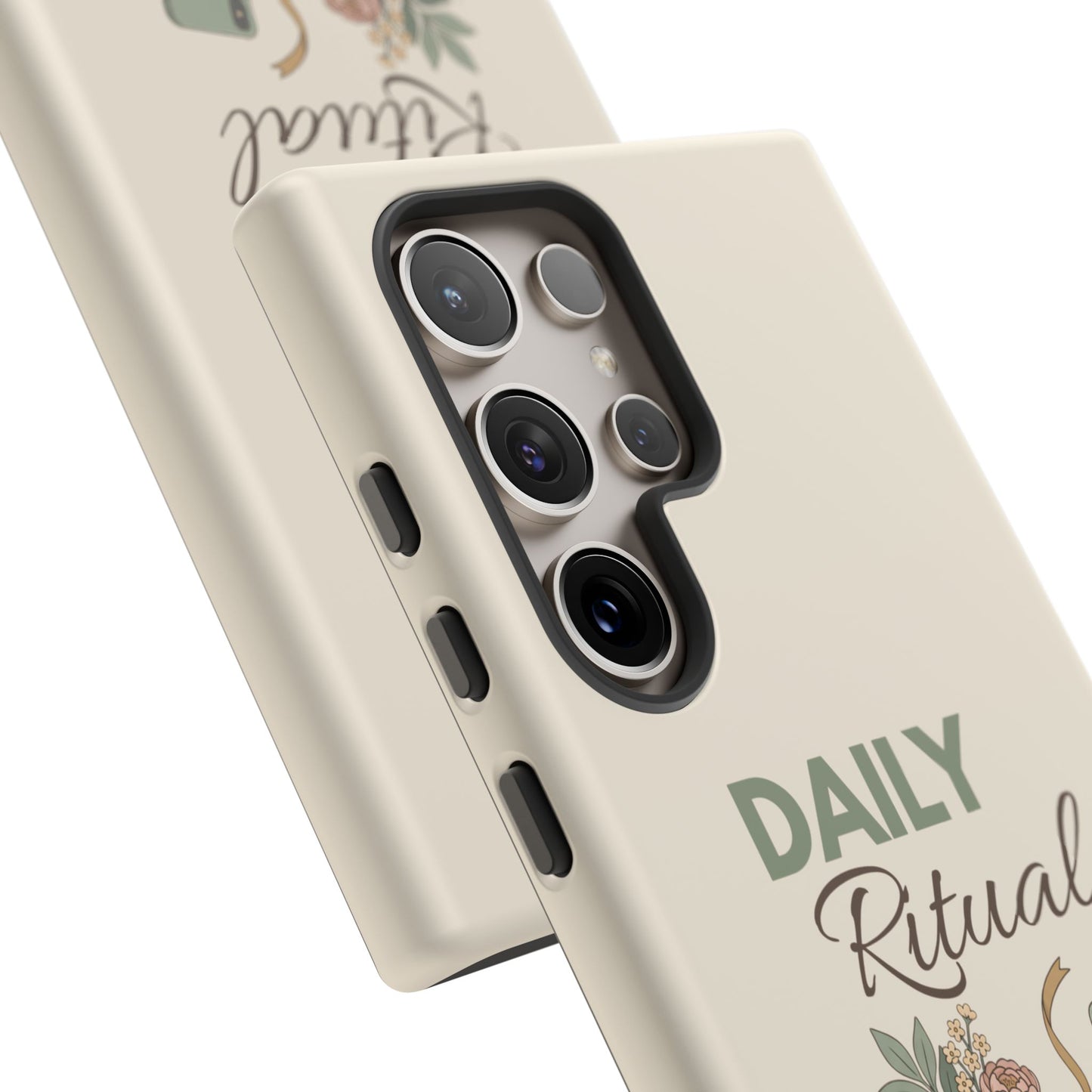 Daily Ritual Phone Case — Cozy Morning Coffee & Self-Care Design