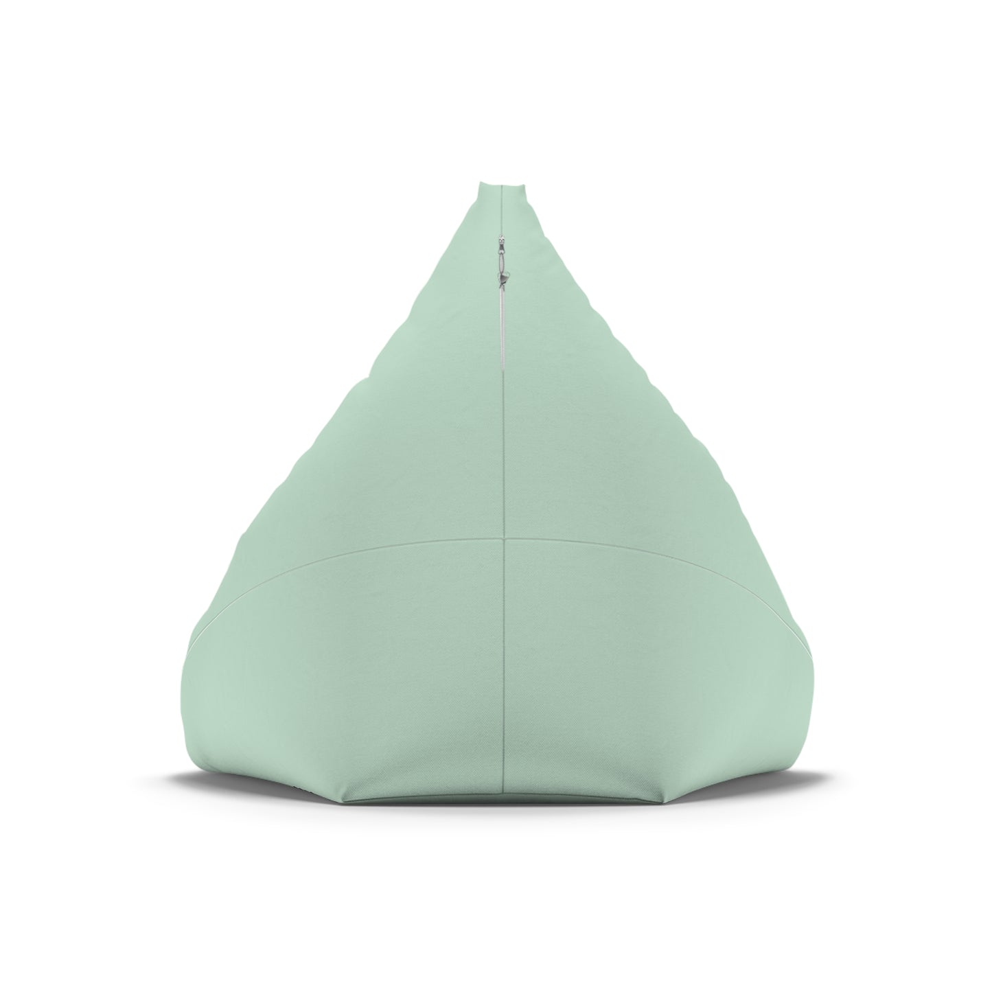 Personalized Mint Bean Bag Cover — Custom Name Accent (e.g., ISABELLA)