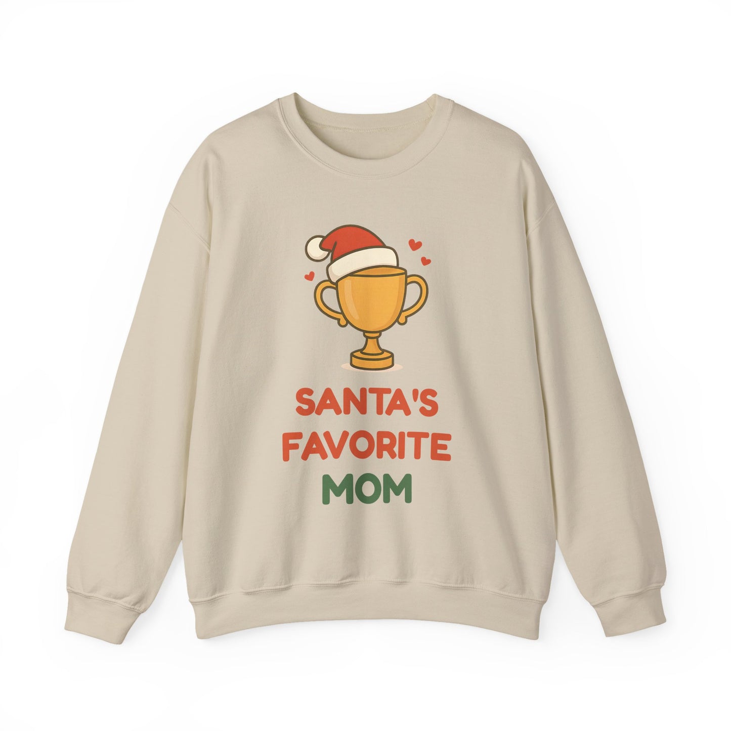 Santa's Favorite 'Mom' Sweatshirt