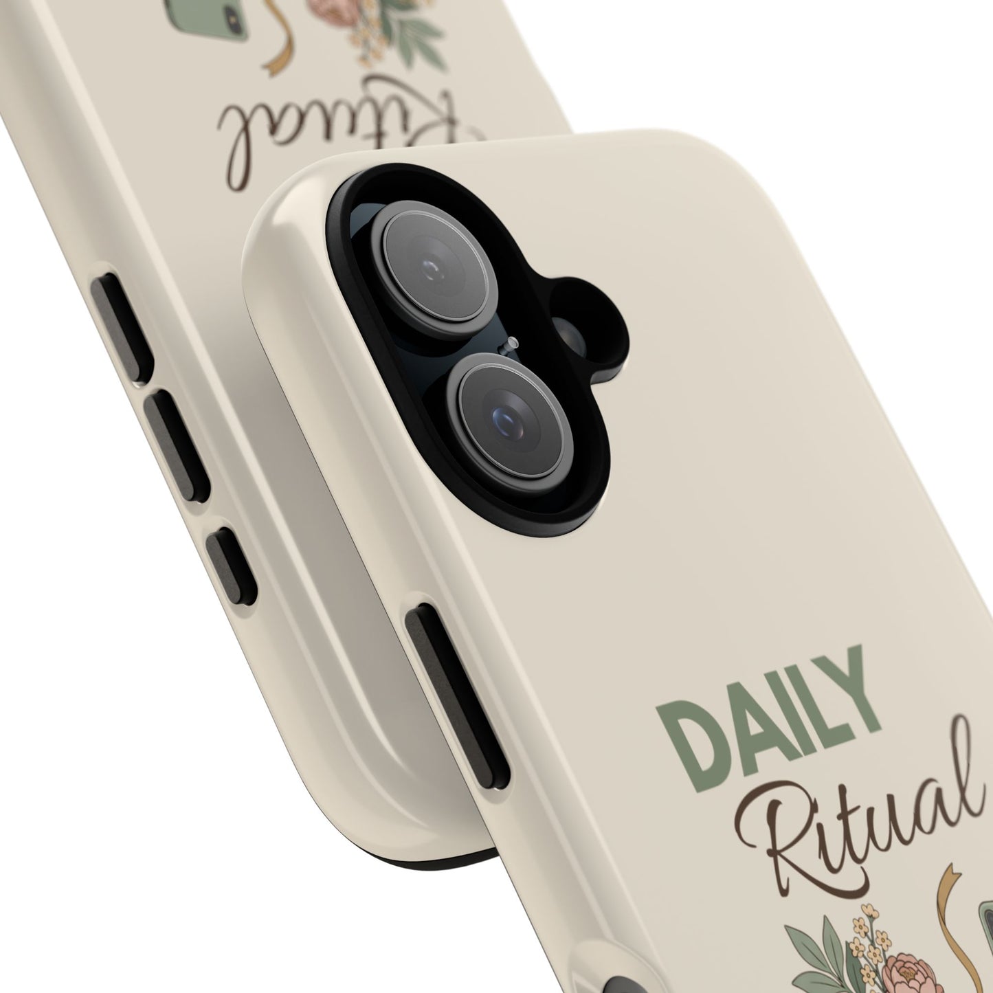 Daily Ritual Phone Case — Cozy Morning Coffee & Self-Care Design