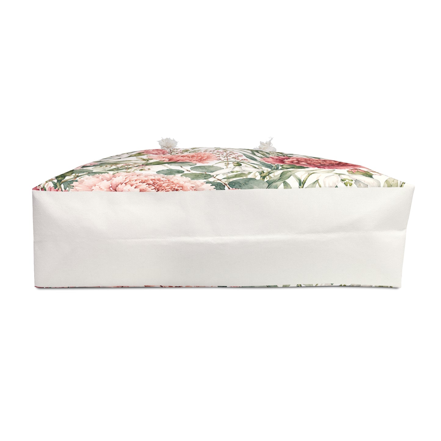 Floral Carnation Weekender Bag — Pink Botanical Travel Tote