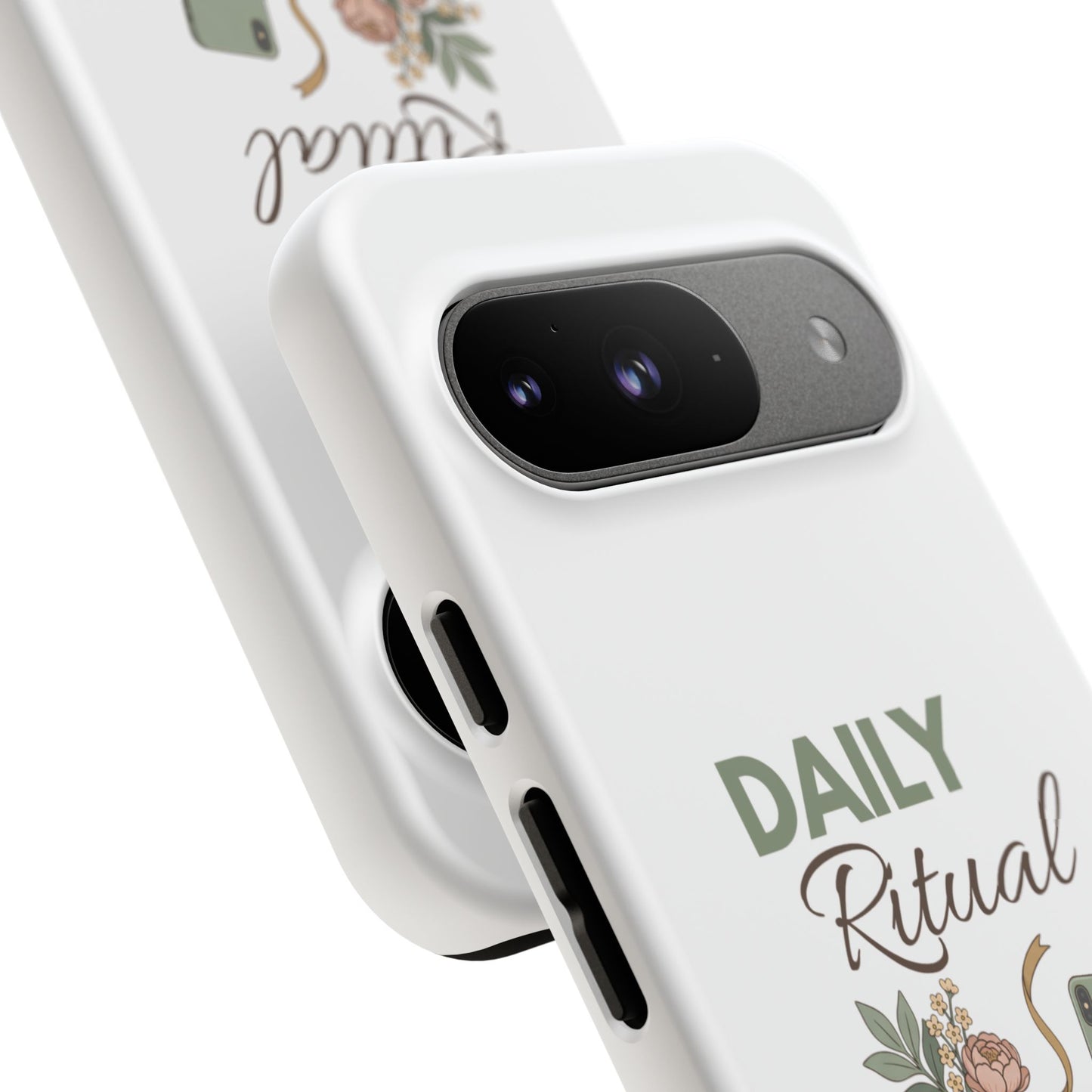 Daily Ritual Phone Case — Cozy Morning Coffee & Journal Design