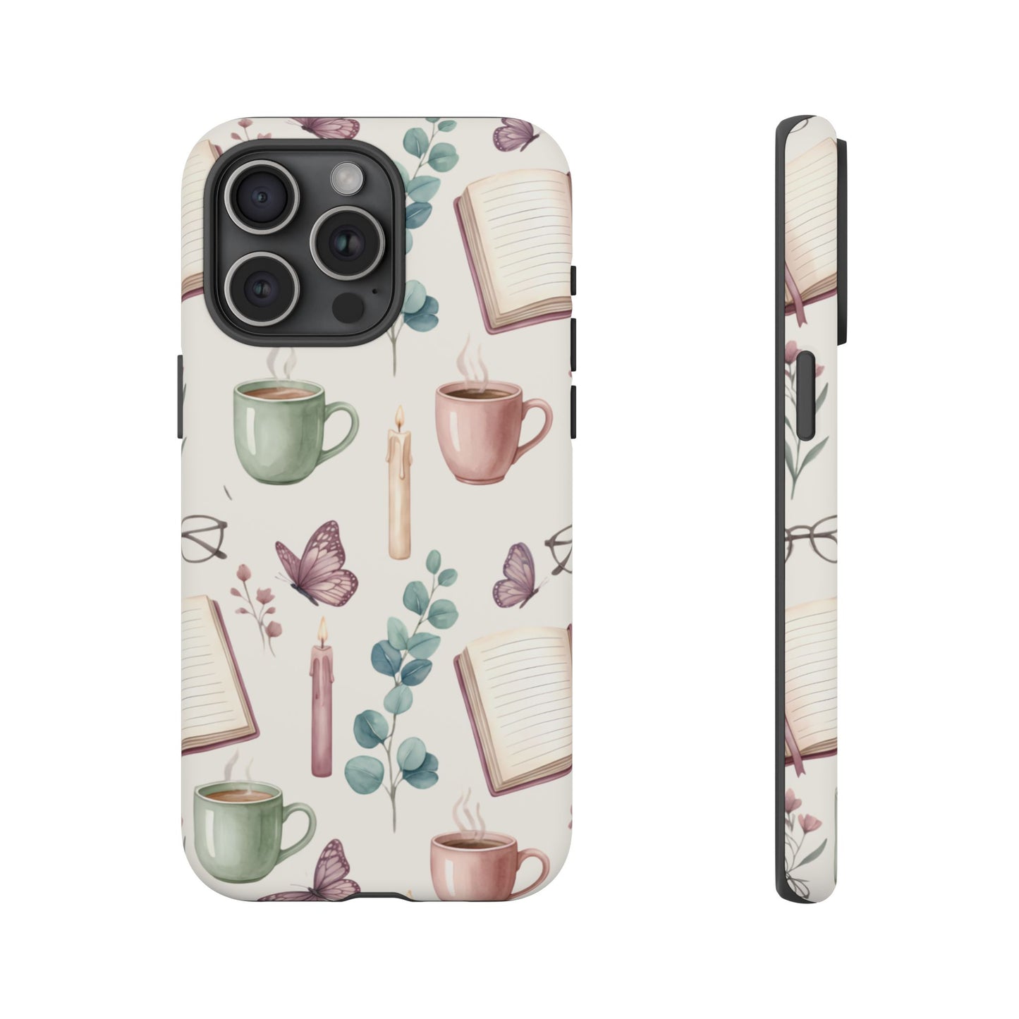 Cozy Coffee & Books Phone Case