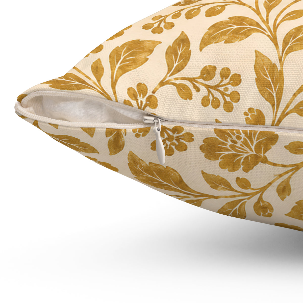 Vintage Floral Botanical Square Pillow