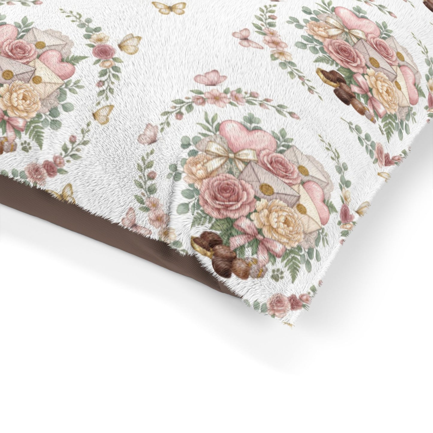 Floral Rose Pet Bed