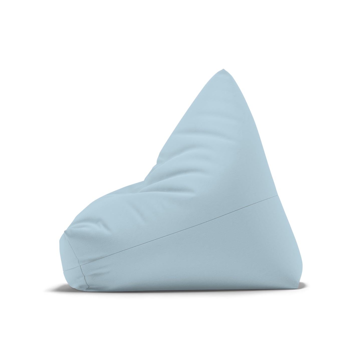 Personalized "Indigo" Bean Bag Chair Cover – Soft Powder Blue Indoor Lounge Cover