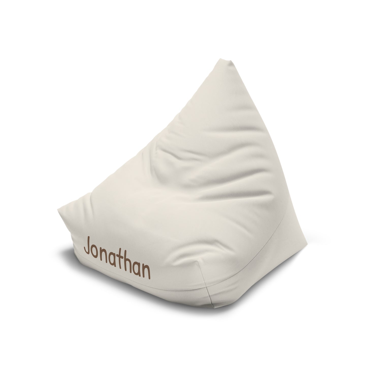 Personalized Kids Bean Bag Cover — Custom Name Cozy Chair