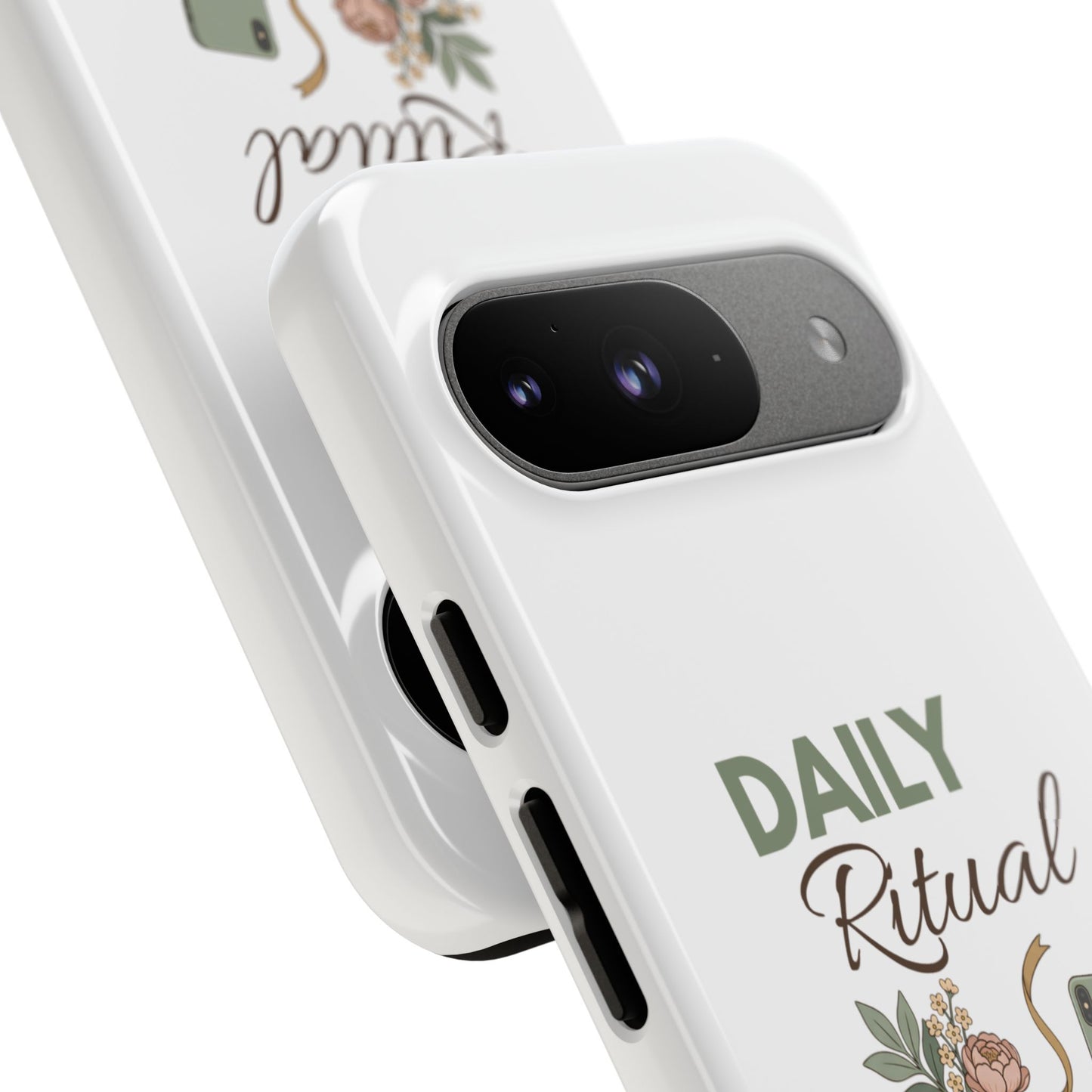 Daily Ritual Phone Case — Cozy Morning Coffee & Journal Design
