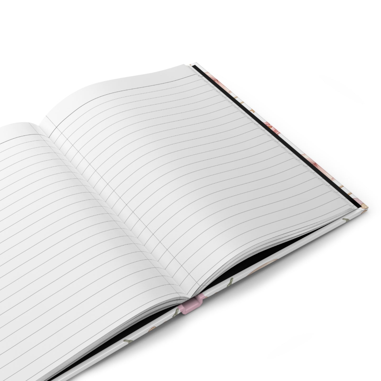 Ballet Dreams Hardcover Journal — Pink Swan, Tutu & Pointe Shoe Notebook