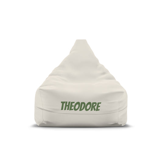 Personalized Bean Bag Cover – Custom Name "THEODORE" Cozy Kids Lounge Chair Cover