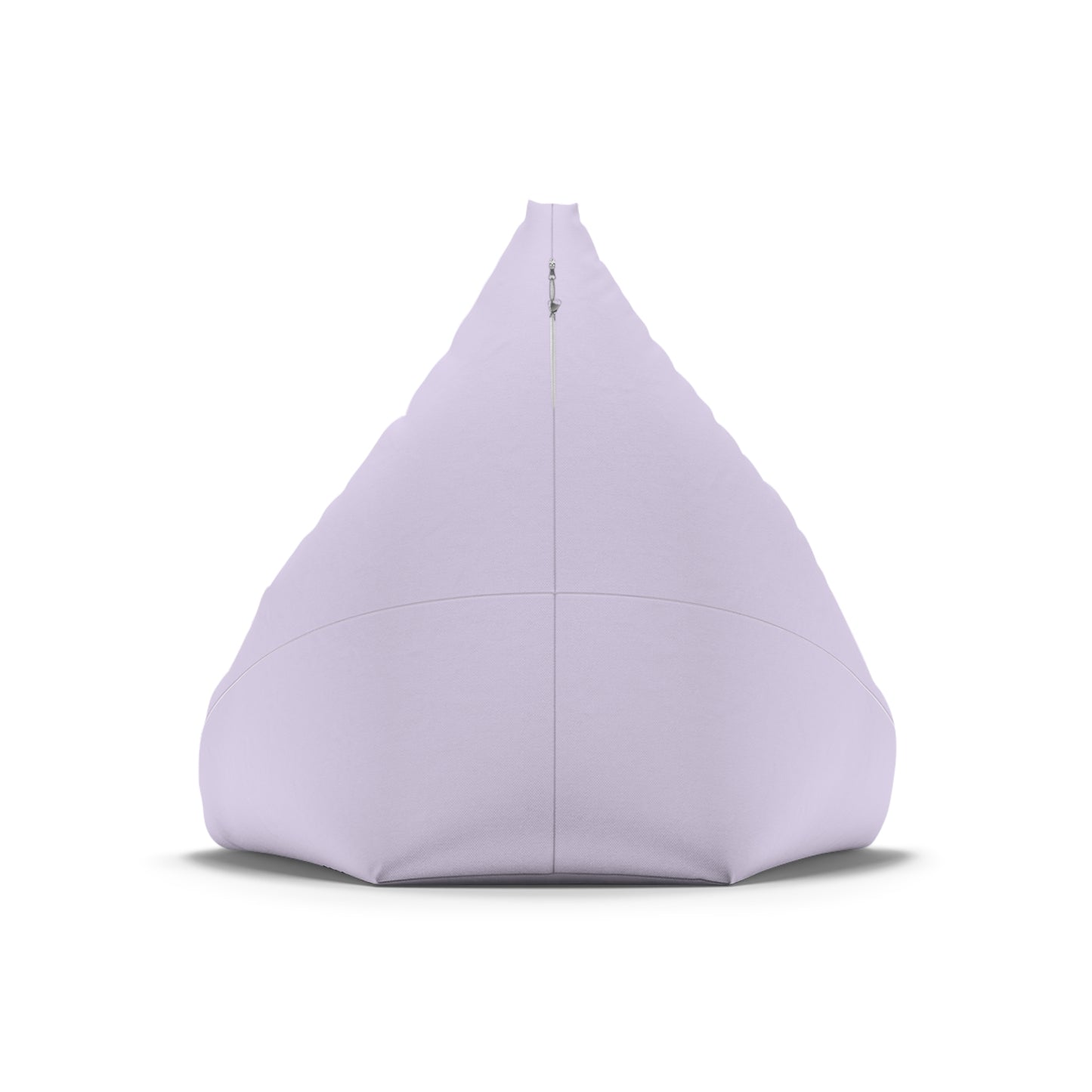 Personalized Lilac Bean Bag Cover — Custom Name "CHARLOTTE"