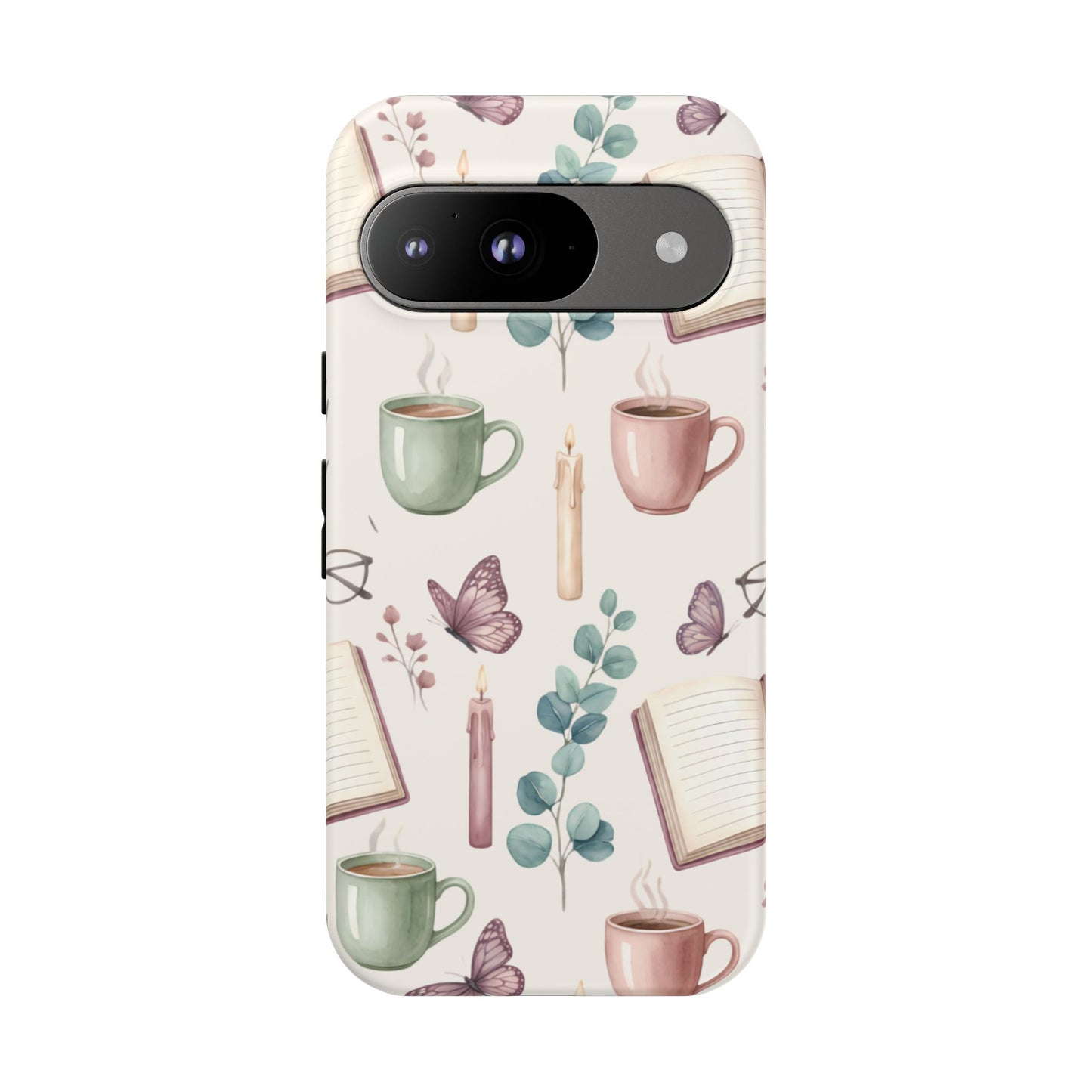 Cozy Coffee & Books Phone Case