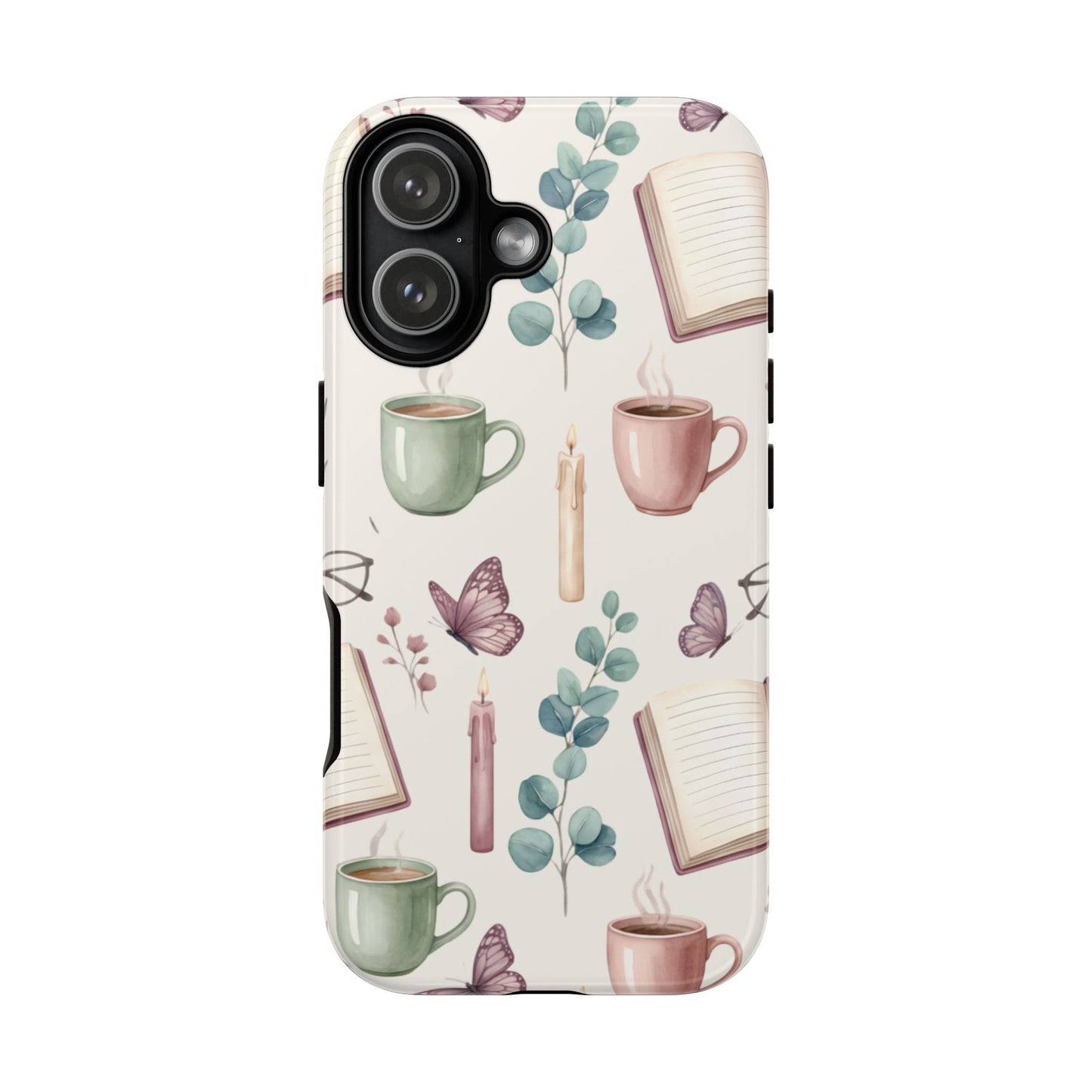 Cozy Coffee & Books Phone Case