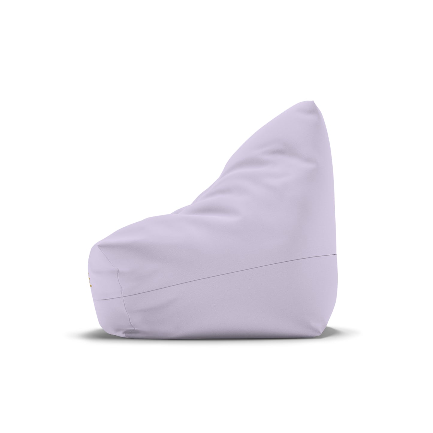 Personalized Lilac Bean Bag Cover — Custom Name "CHARLOTTE"