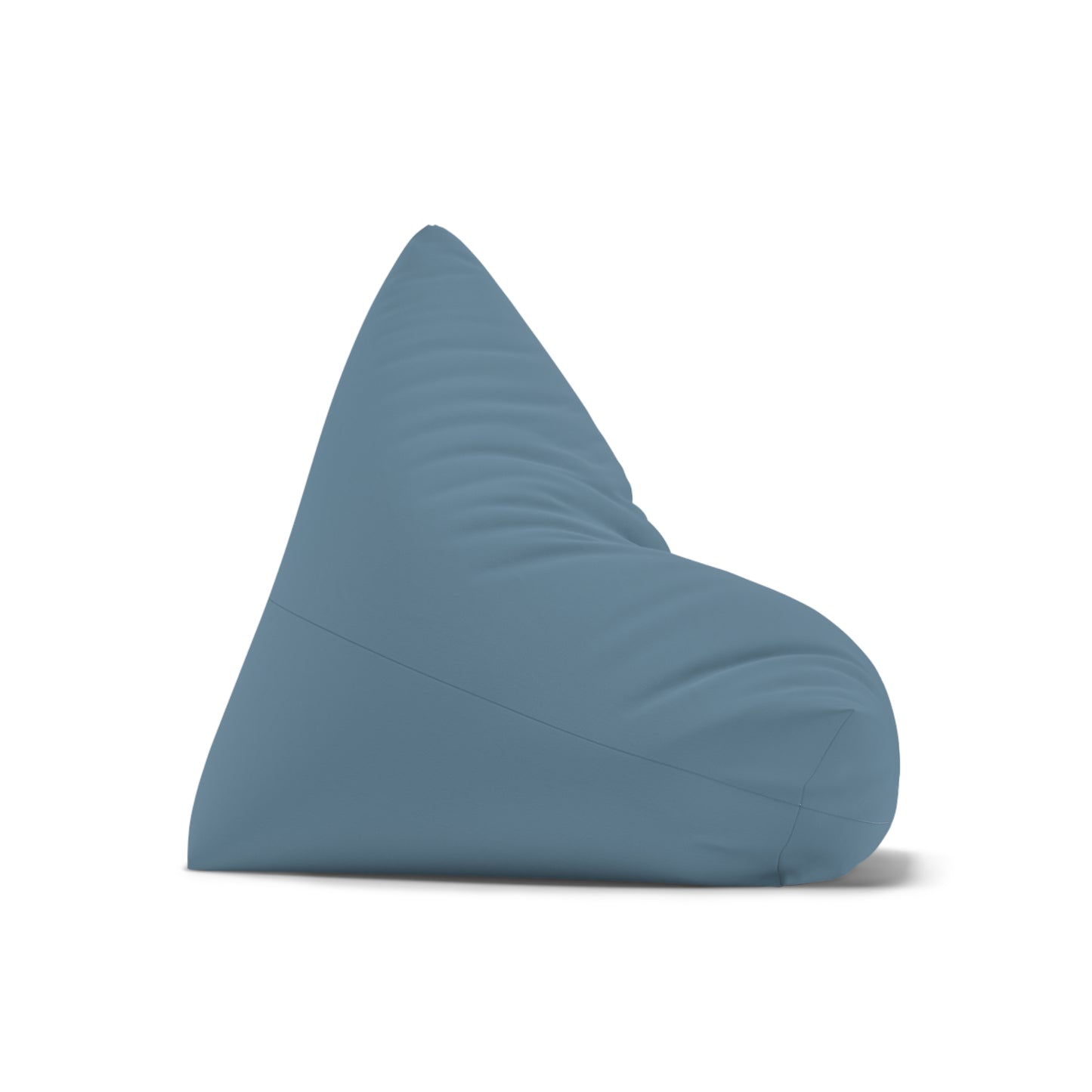 Personalized Blue Bean Bag Cover – Custom Name "SELENE" Cozy Lounge Pouf