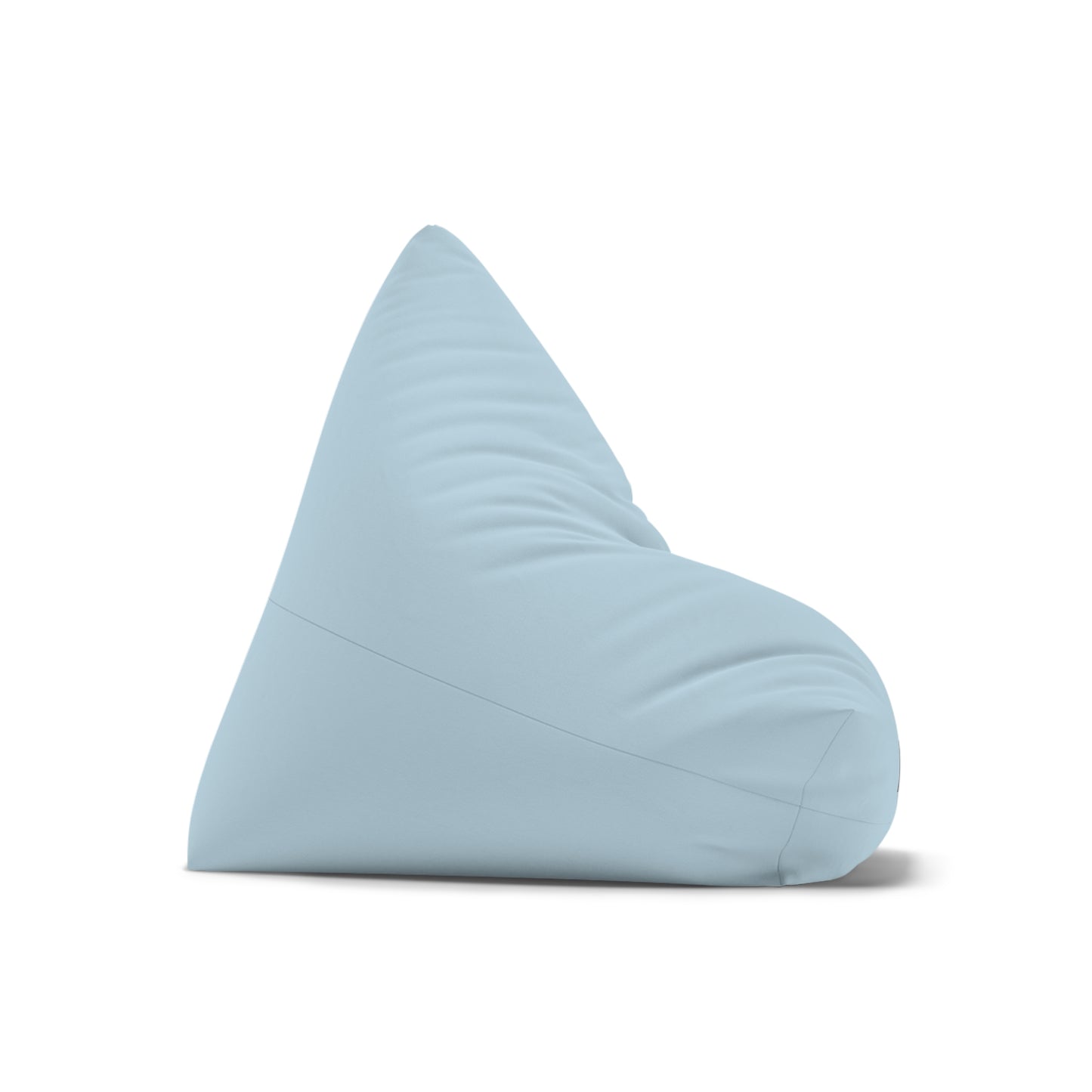 Personalized "Indigo" Bean Bag Chair Cover – Soft Powder Blue Indoor Lounge Cover