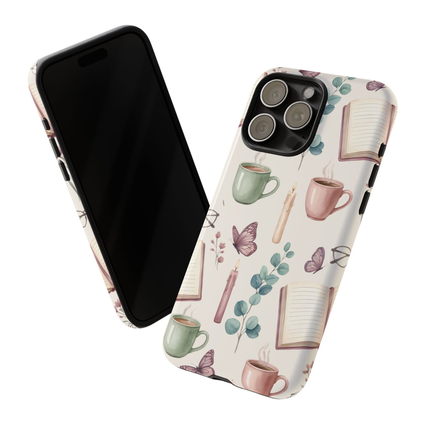Cozy Coffee & Books Phone Case