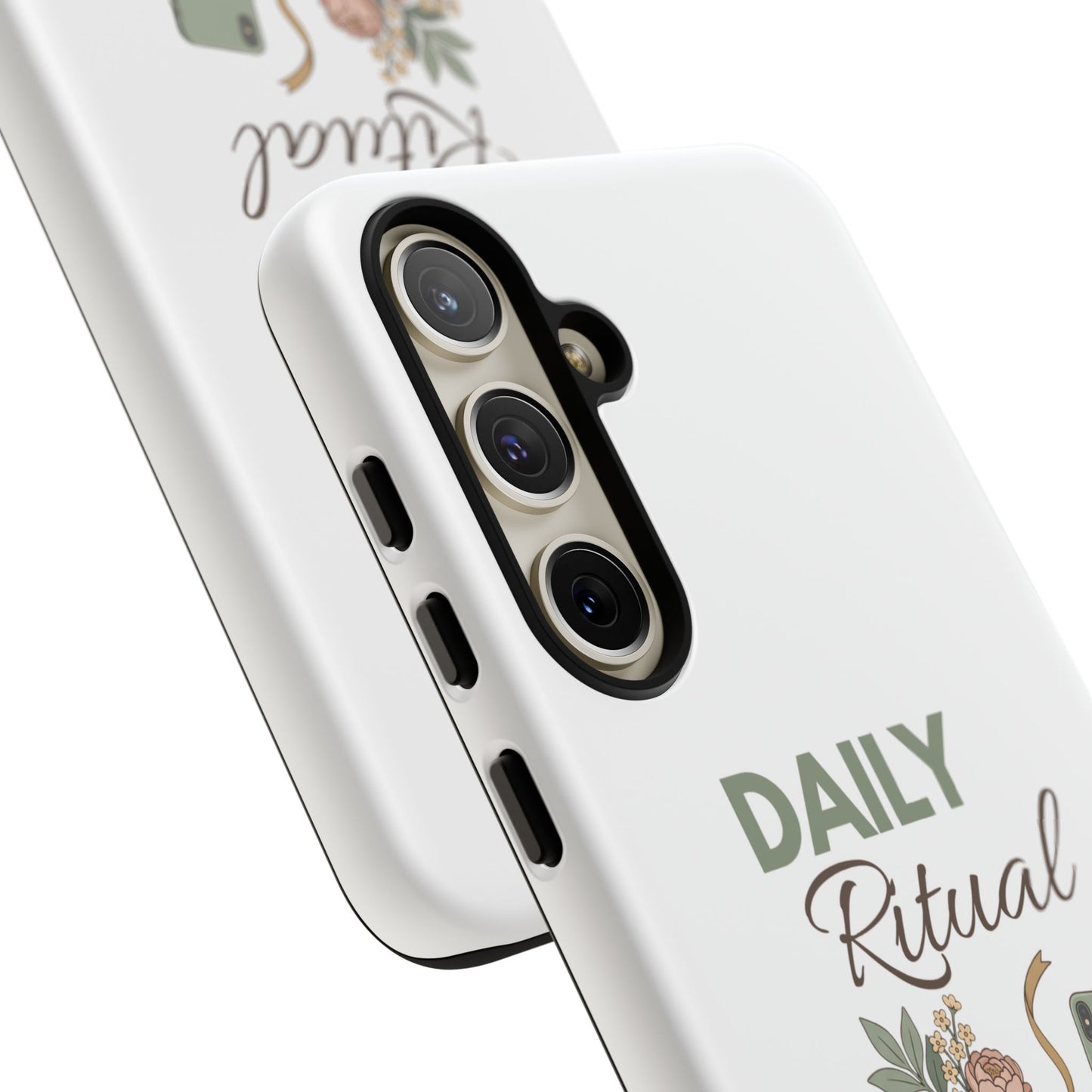 Daily Ritual Phone Case — Cozy Morning Coffee & Journal Design