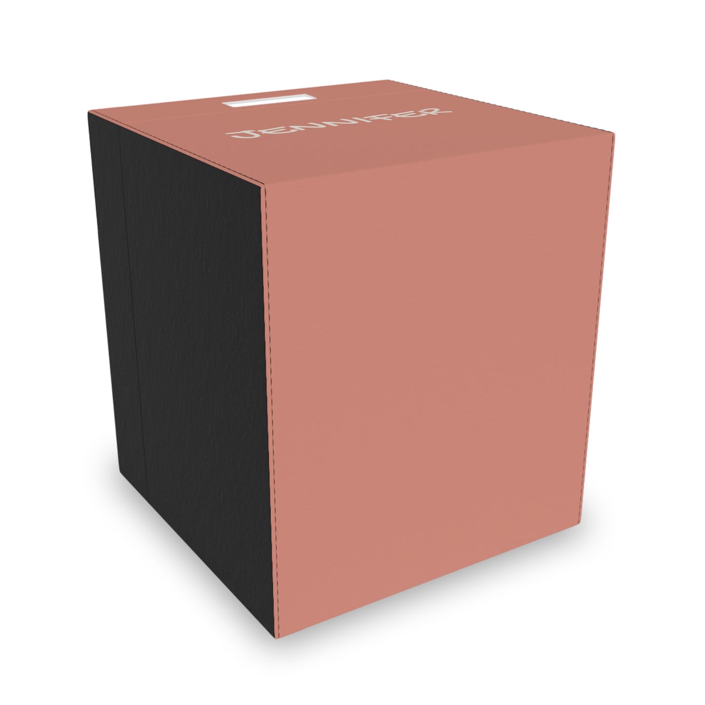 Personalized Felt Storage Box — Custom Name Organizer (e.g., "Jennifer")