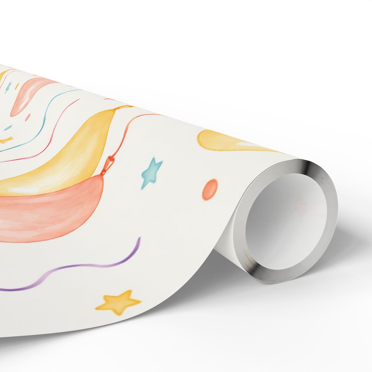 Balloon Confetti Wrapping Paper