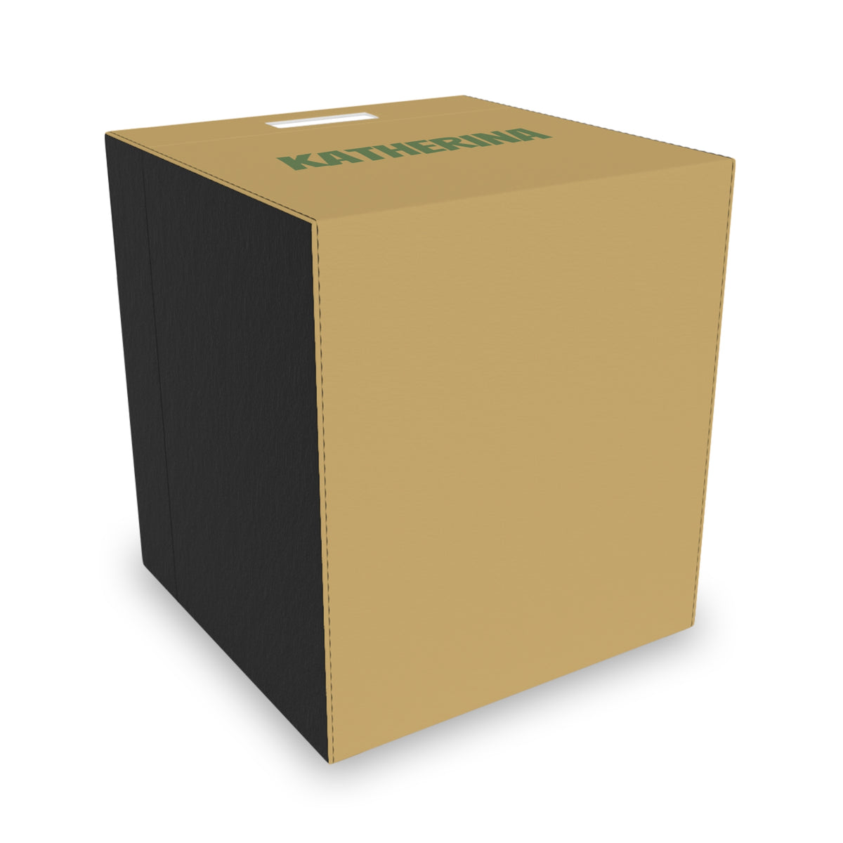 Personalized Felt Storage Box – Custom Name KATHERINA Organizer Bin