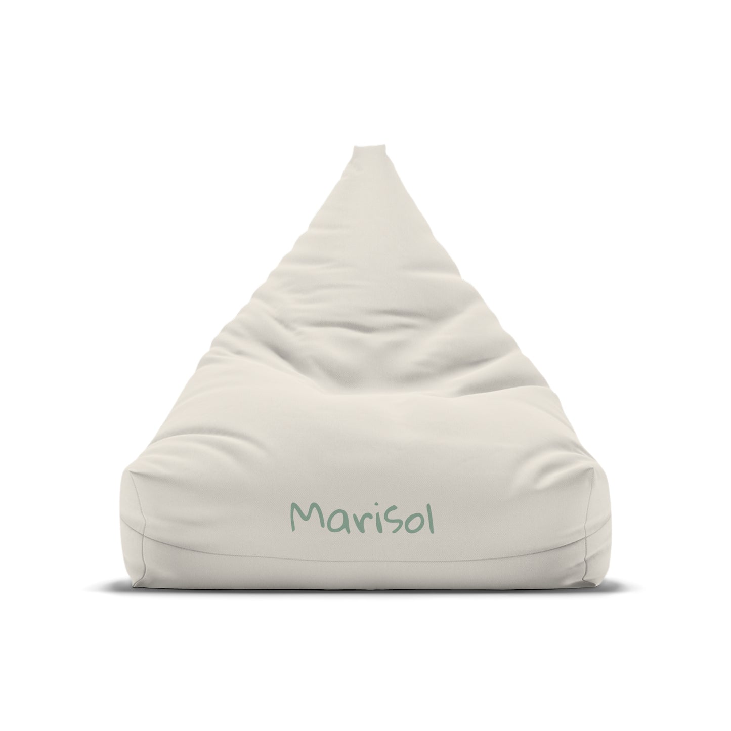 Personalized Bean Bag Cover — Custom Name Cozy Lounge Chair Cover