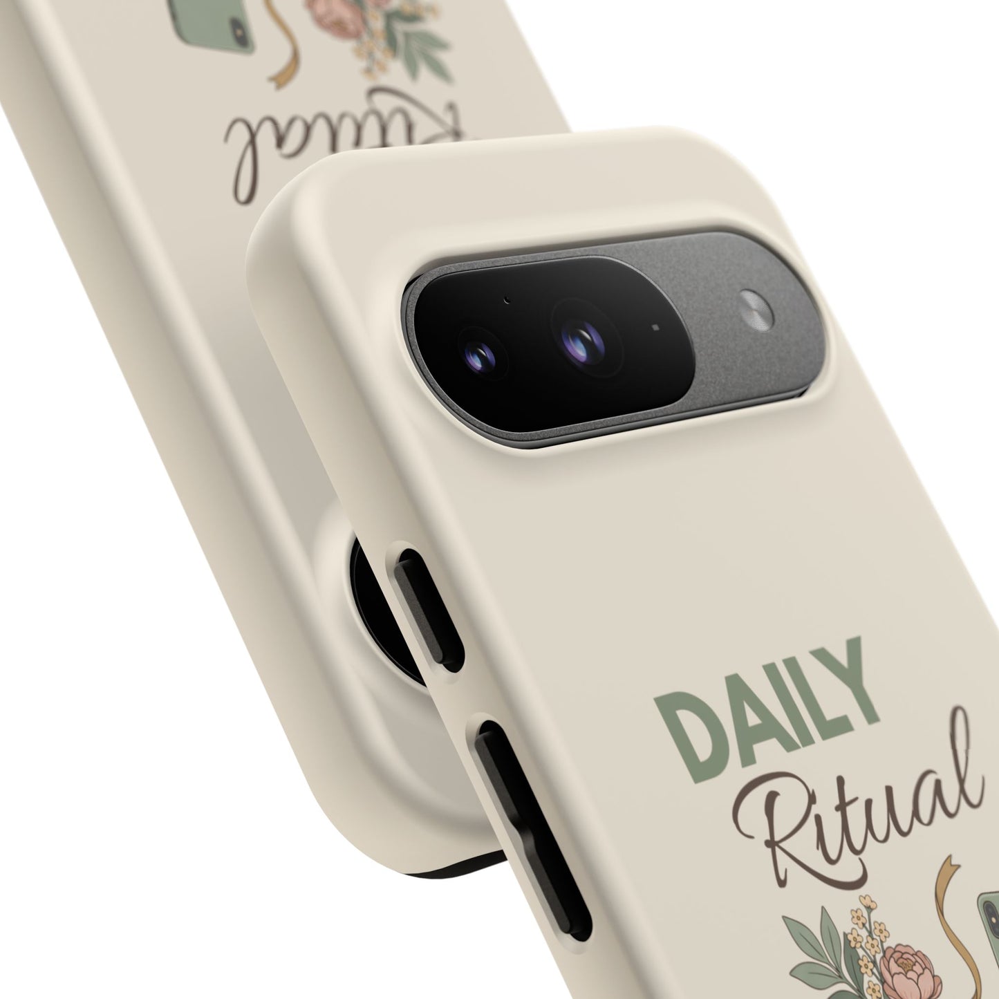 Daily Ritual Phone Case — Cozy Morning Coffee & Self-Care Design