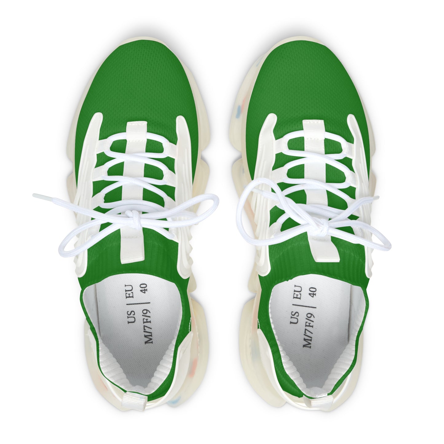 Forest Green Women's Mesh Sneakers