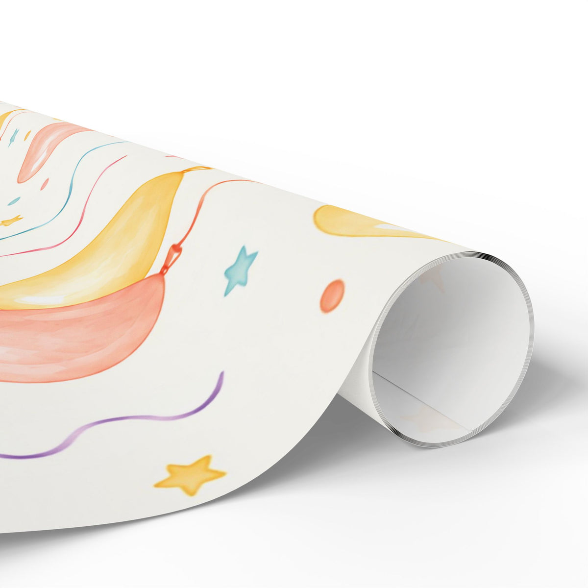 Balloon Confetti Wrapping Paper