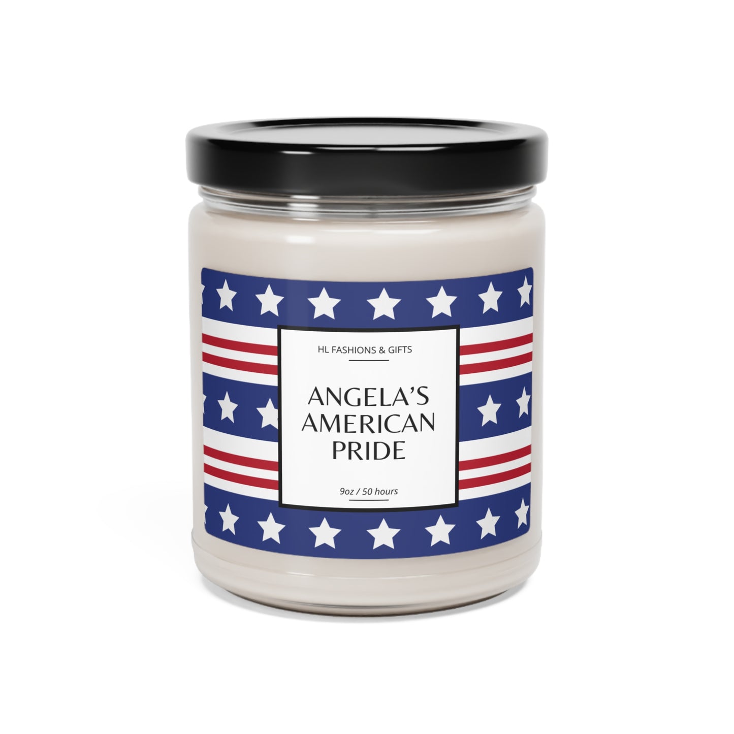 Custom American Pride Soy Candle