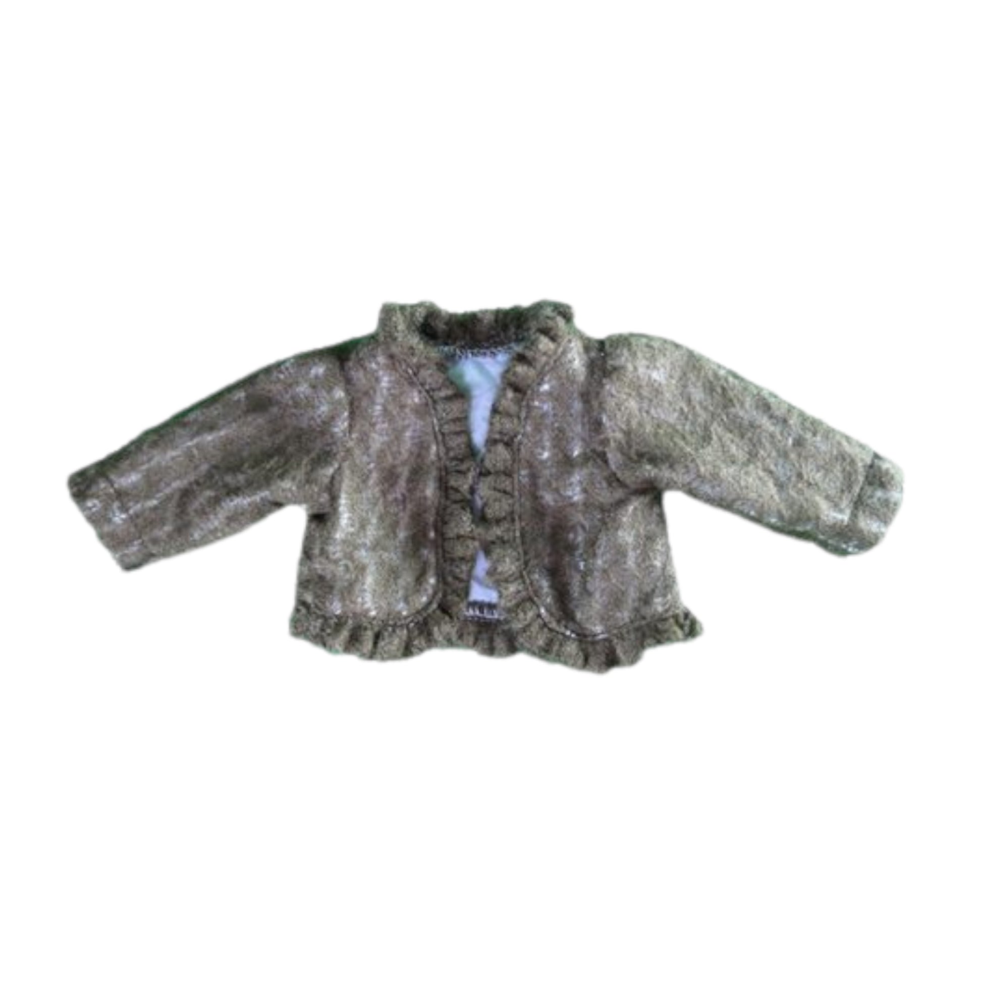 Antique Printed Dress with Sweater for 18-inch dolls - Sweater