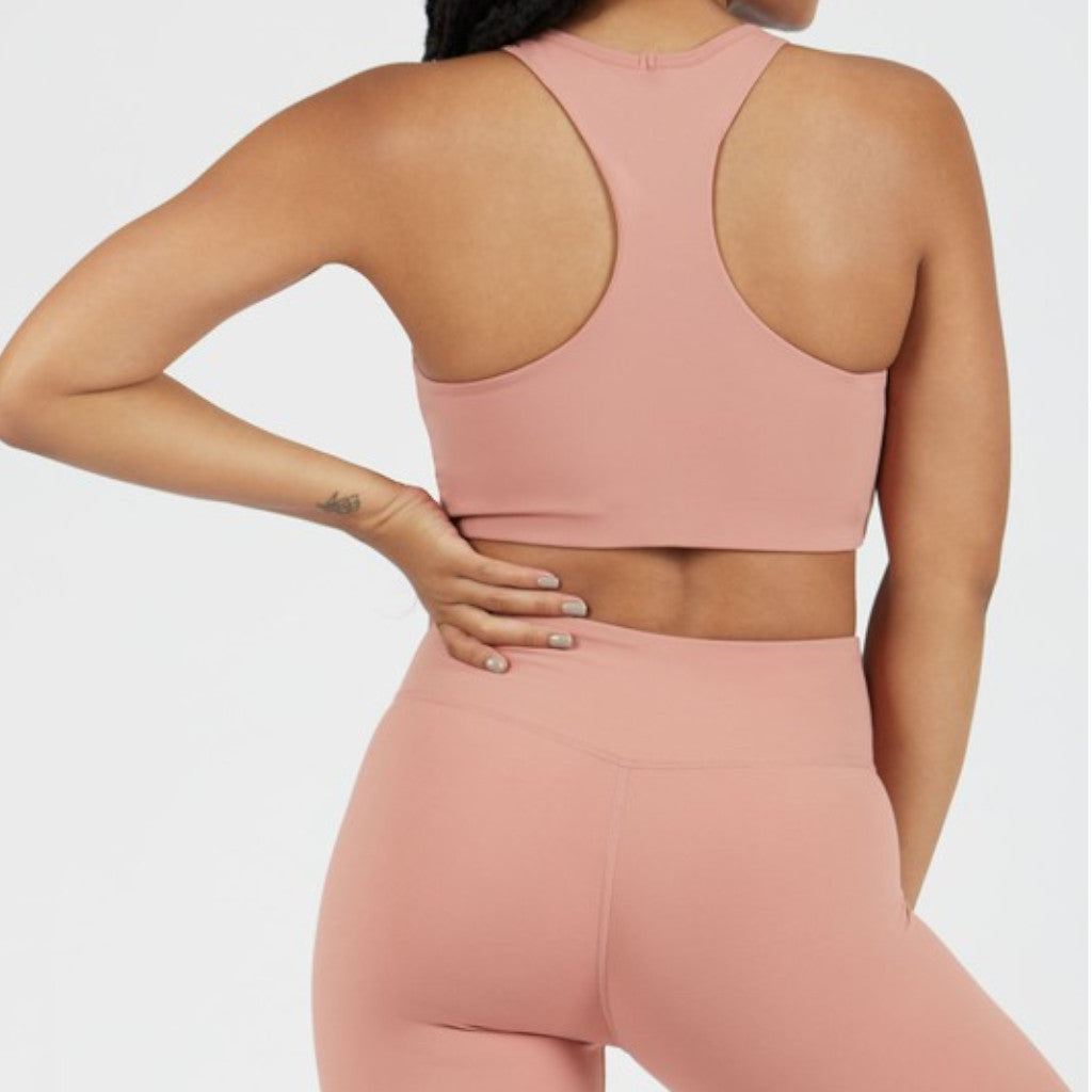 Apricot Longline Training Bra Back view