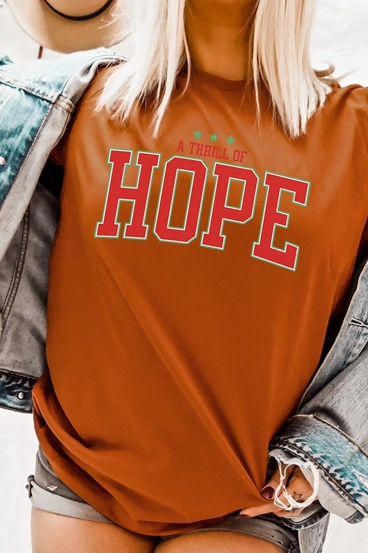 Autumn A Thrill of Hope Graphic Tee