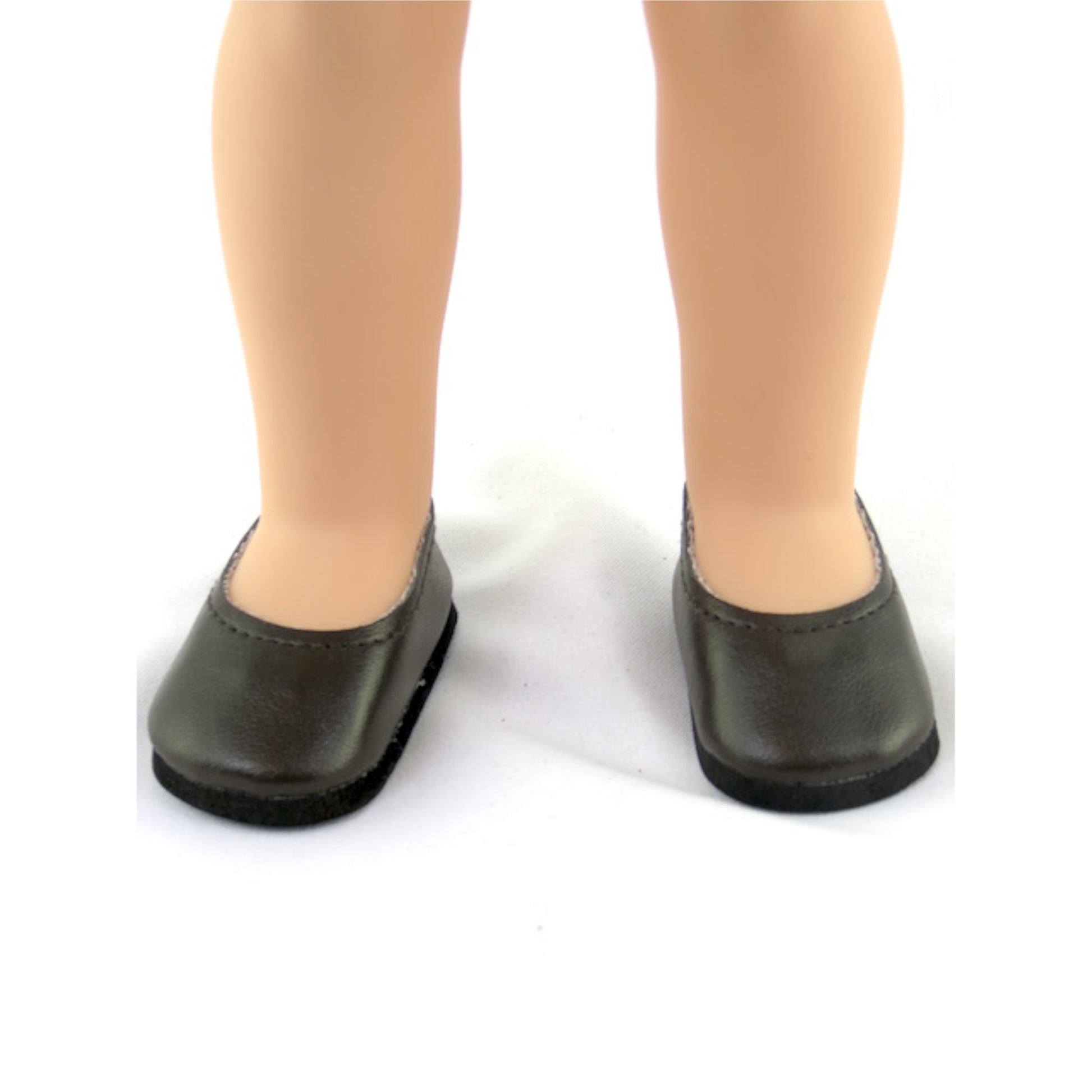 Black Slip-On Shoes for 14.5-inch Dolls