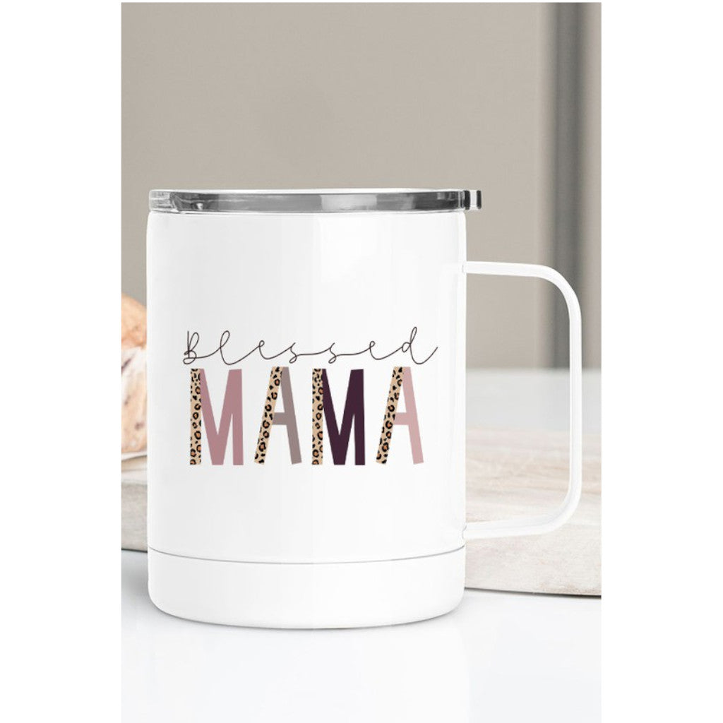 Blessed Mama Travel Mug