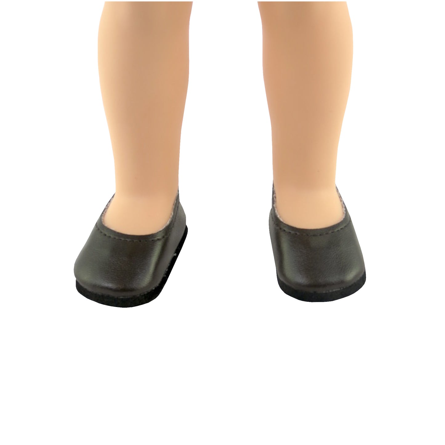 Brown Slip On Shoes for 14 1/2-inch dolls