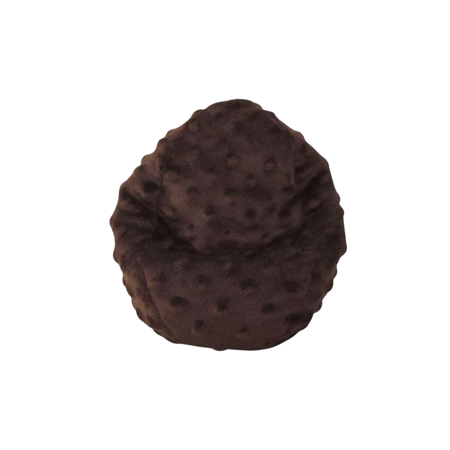 Brown Minky doll bean bag fits 5.5-inch to 12-inch dolls