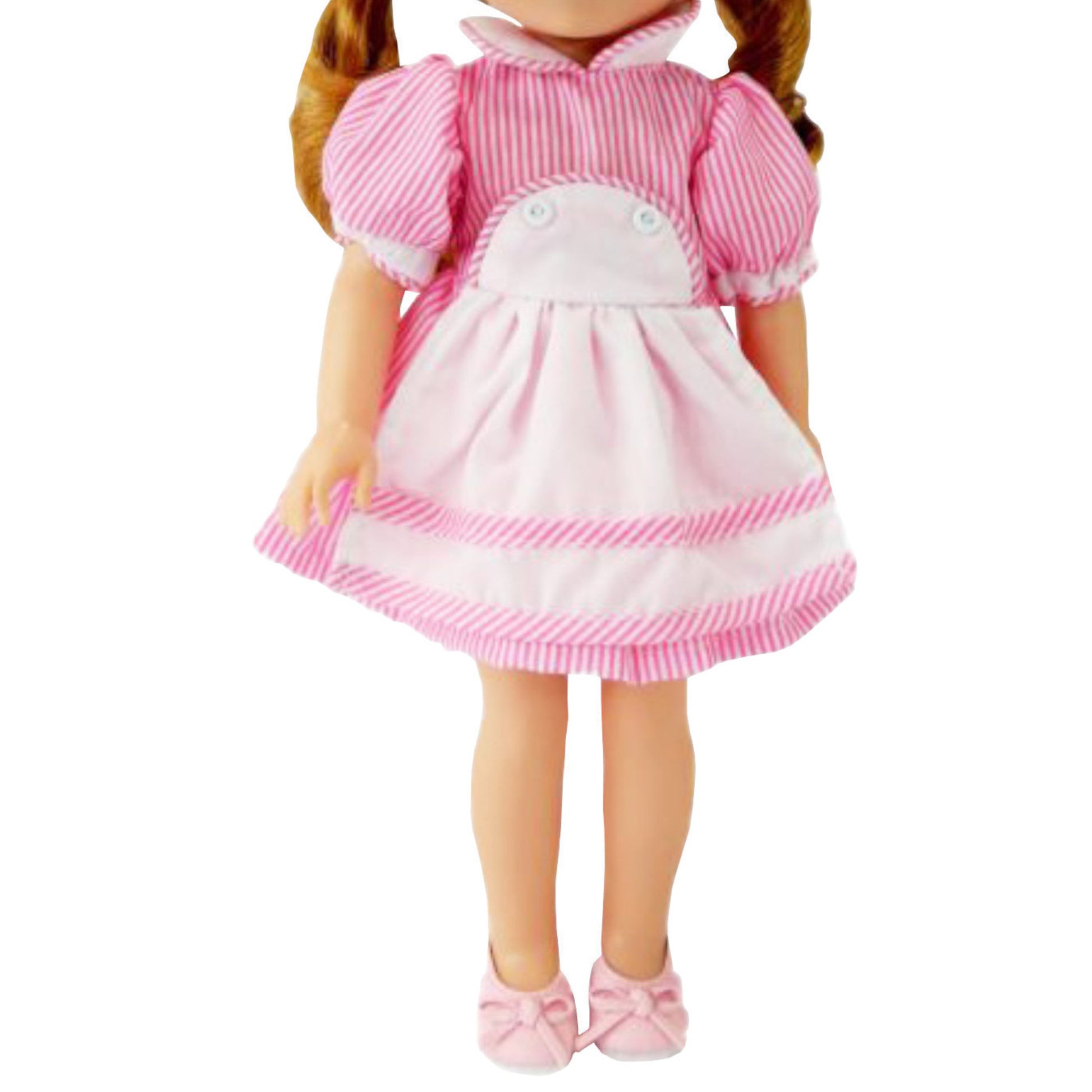 Candy Stripe Nurse Outfit for 14 1/2-inch dolls with doll